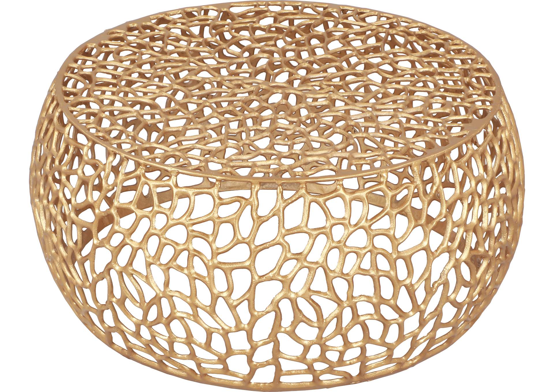 Priya Gold Coffee Table,Meridian Furniture