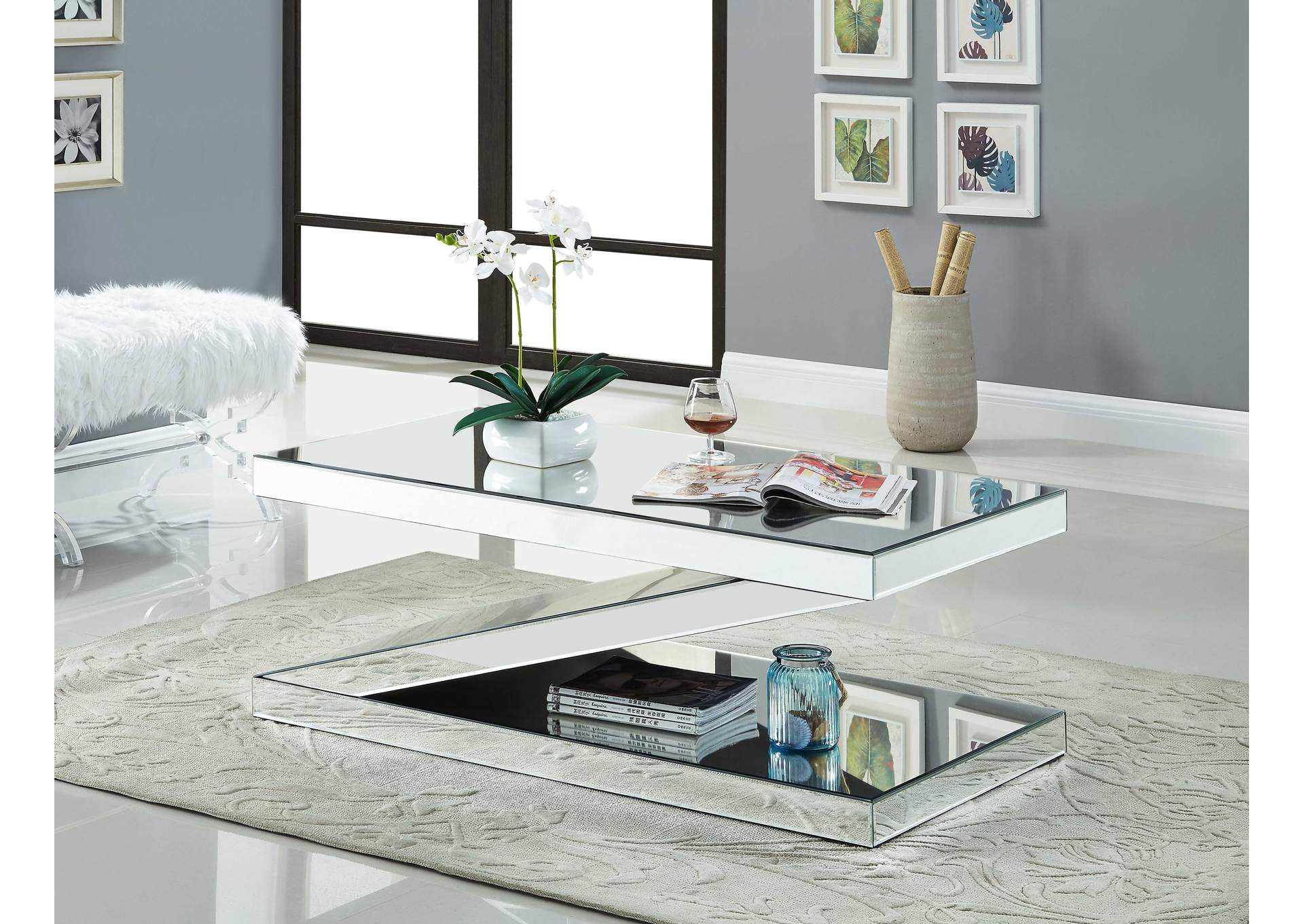 Zee Coffee Table,Meridian Furniture