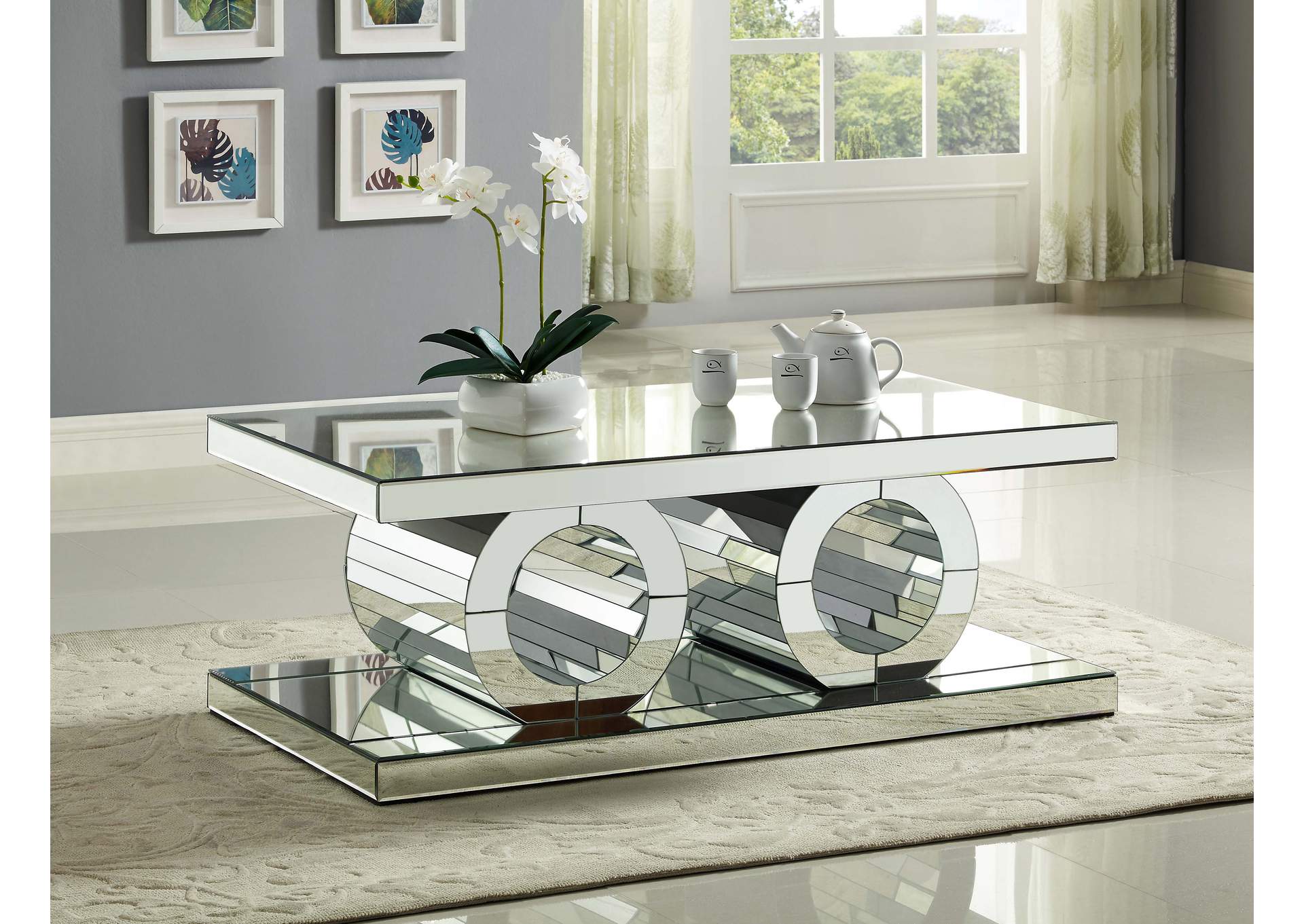 Jocelyn Coffee Table,Meridian Furniture