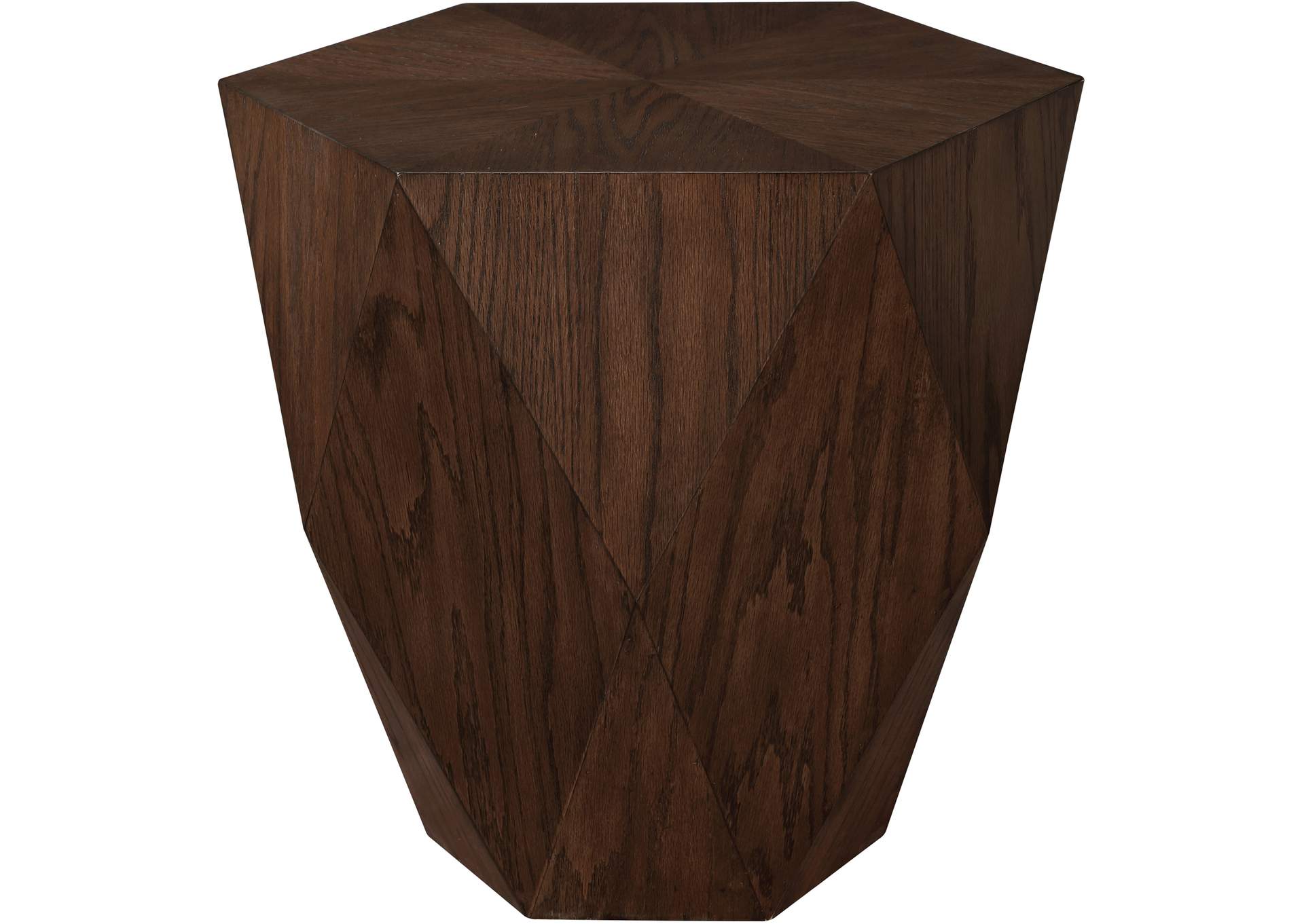 Diamante Brown End Table,Meridian Furniture