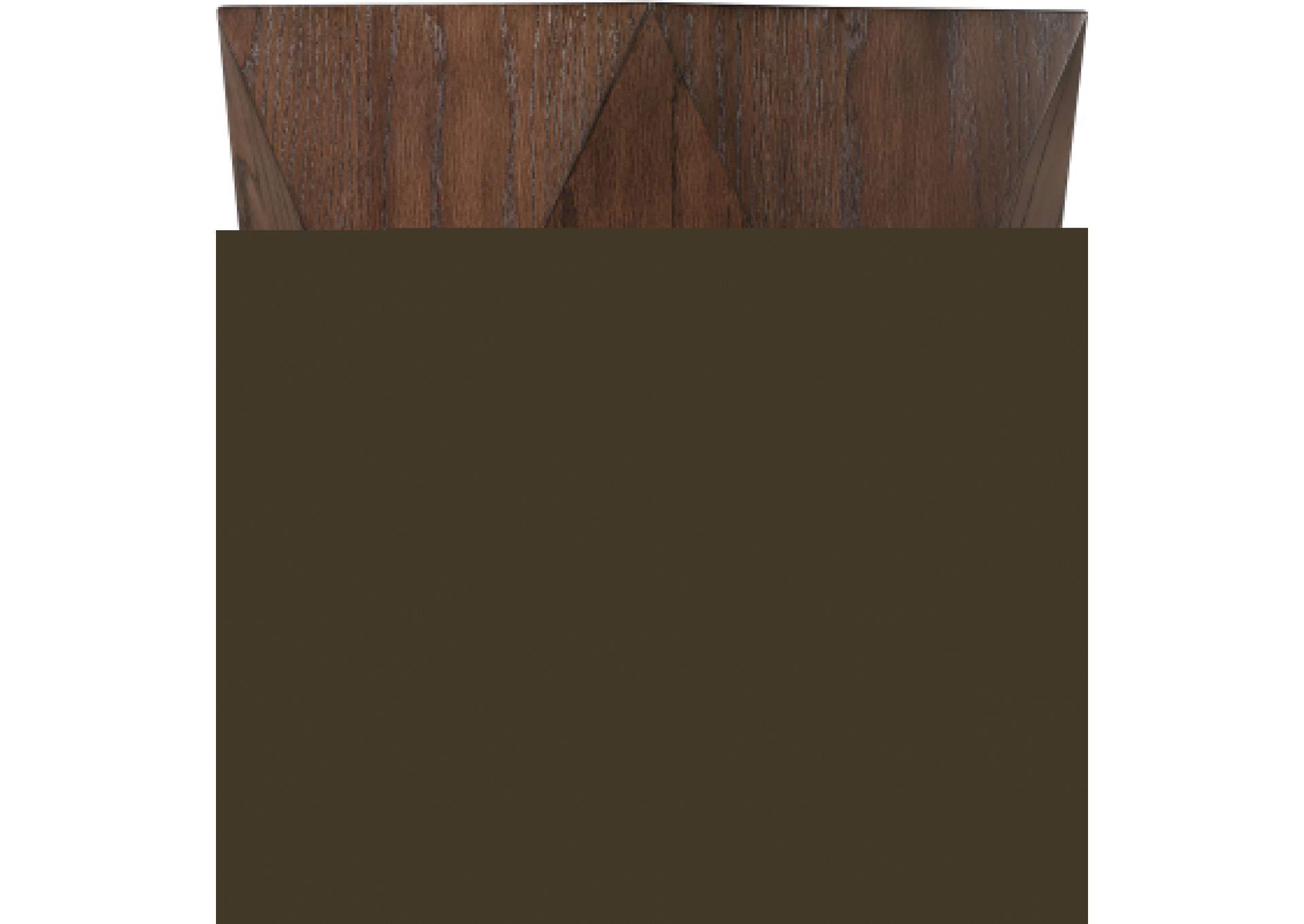 Diamante Brown End Table,Meridian Furniture