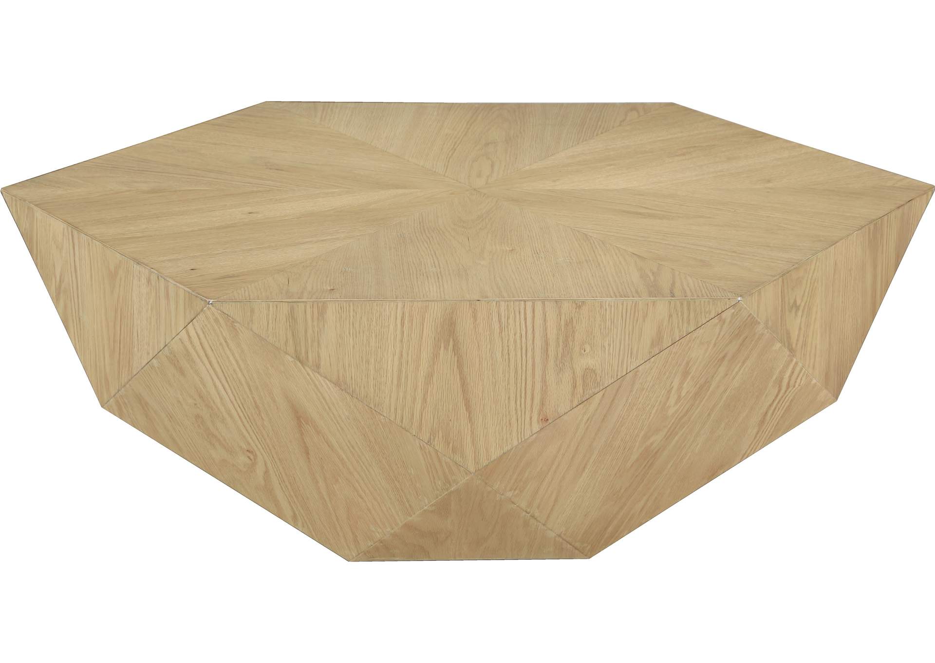 Diamante Oak Coffee Table,Meridian Furniture