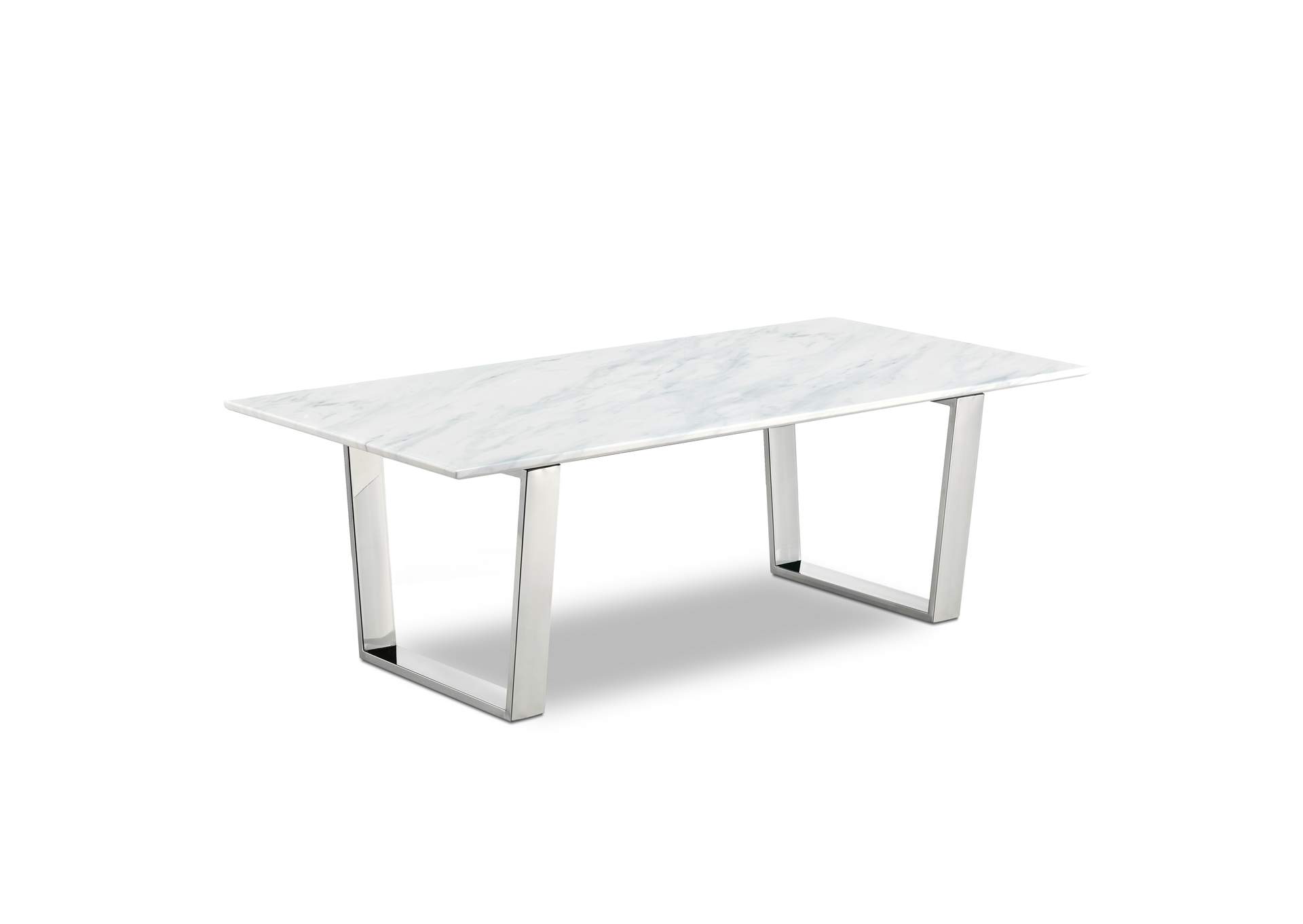 Carlton Chrome Coffee Table,Meridian Furniture