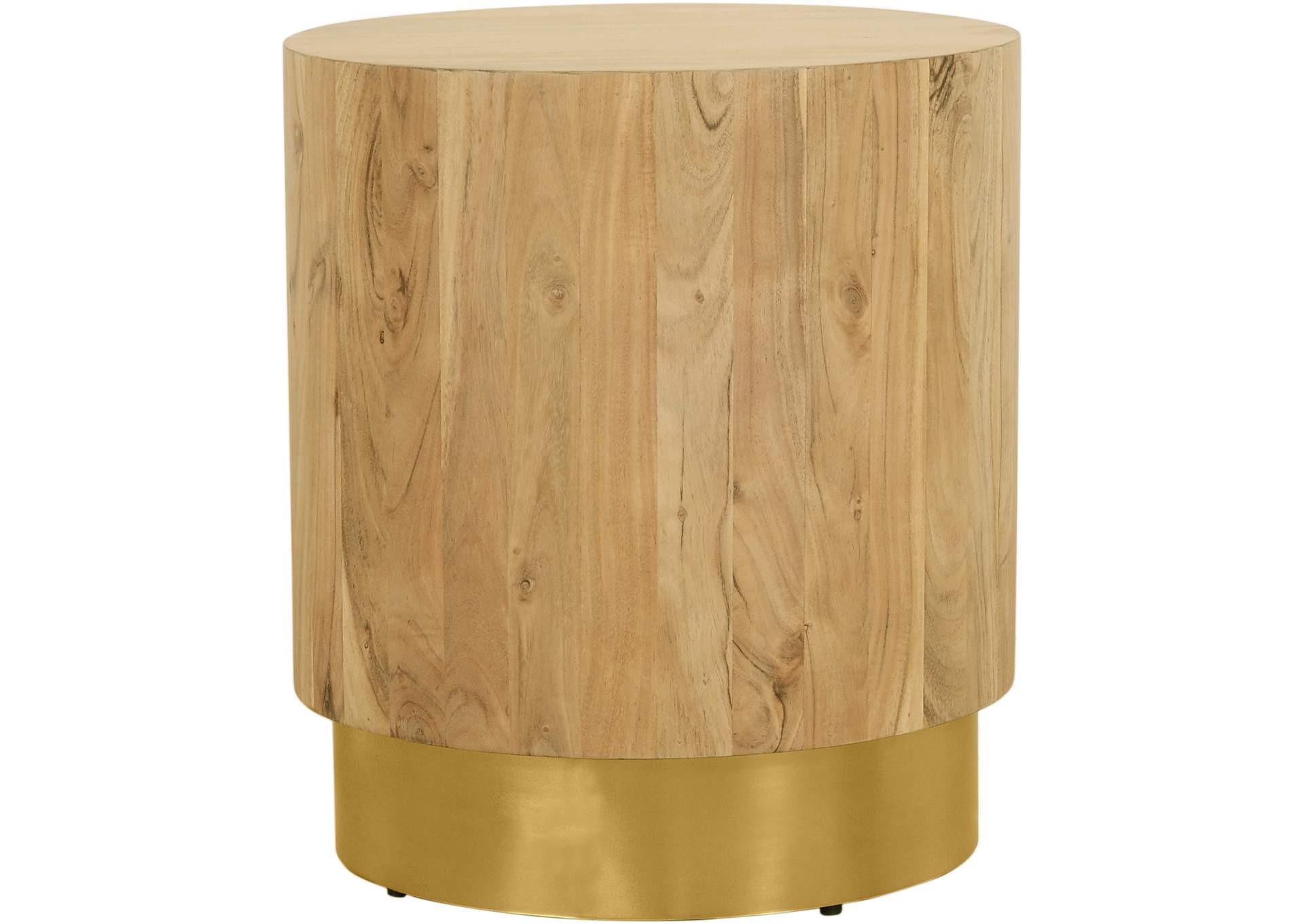 Acacia Gold End Table,Meridian Furniture