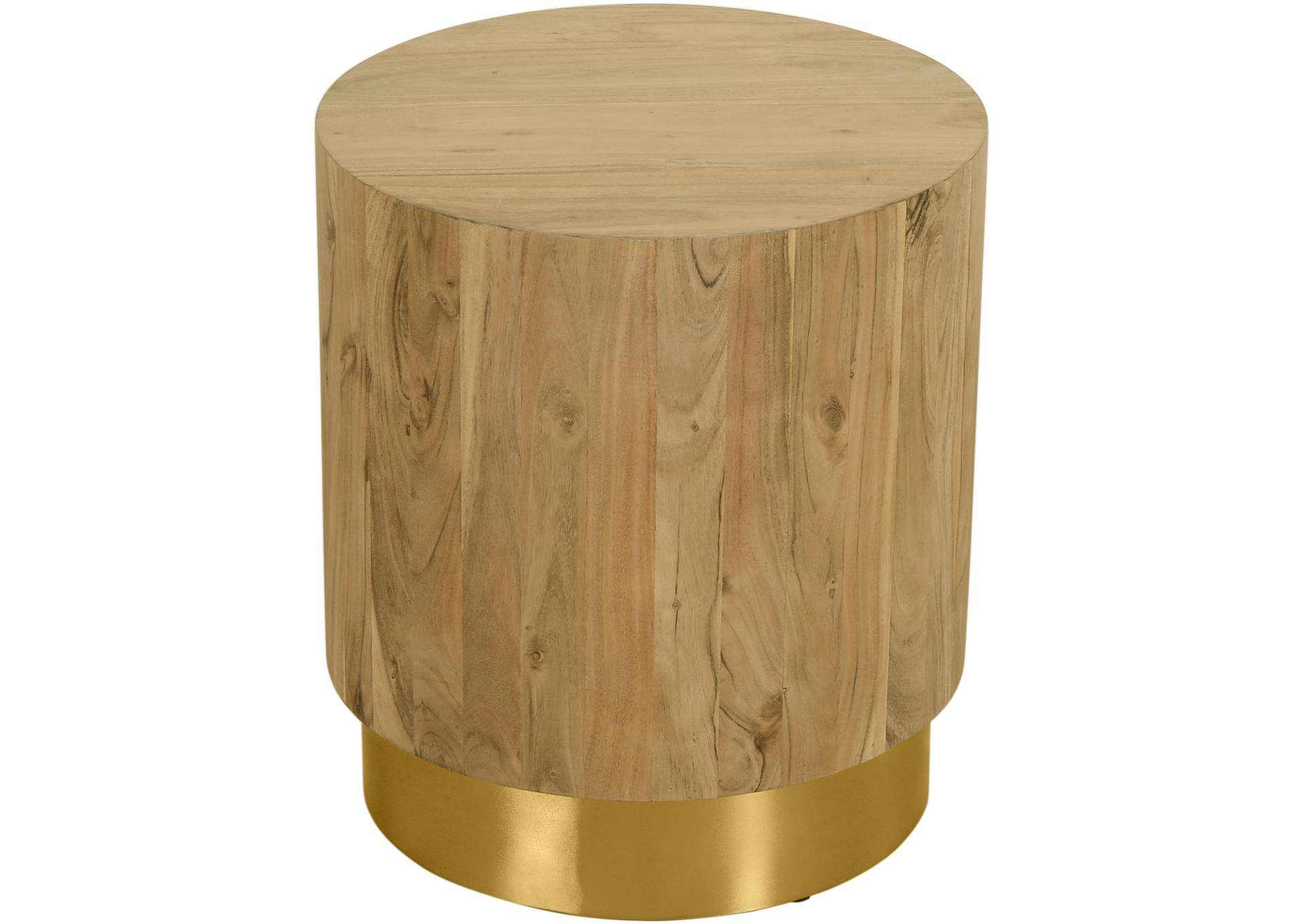 Acacia Gold End Table,Meridian Furniture