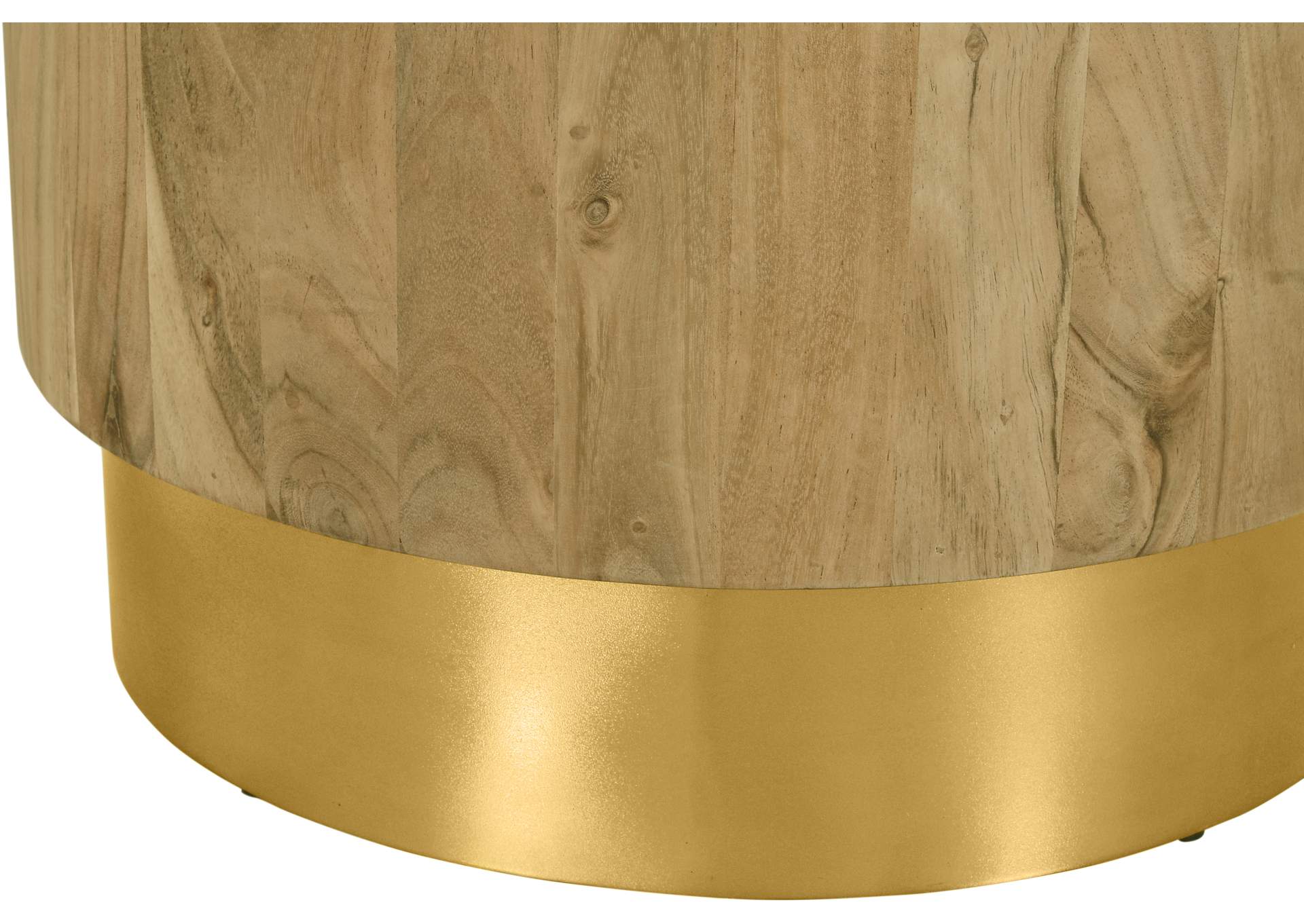 Acacia Gold End Table,Meridian Furniture