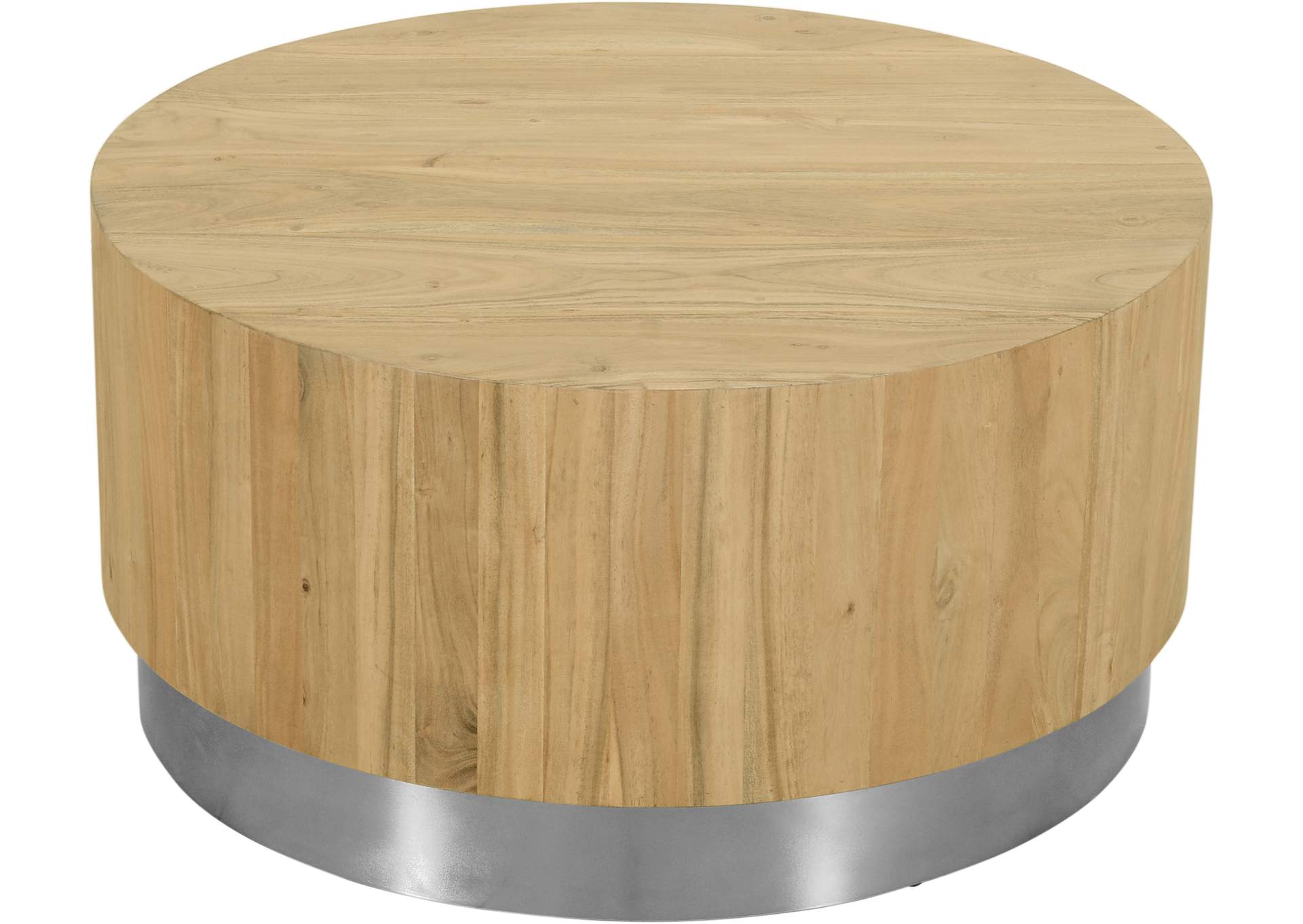 Acacia Chrome Coffee Table,Meridian Furniture