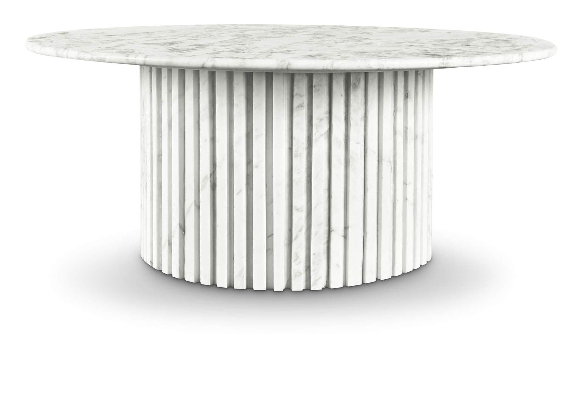 Genoa White Coffee Table,Meridian Furniture