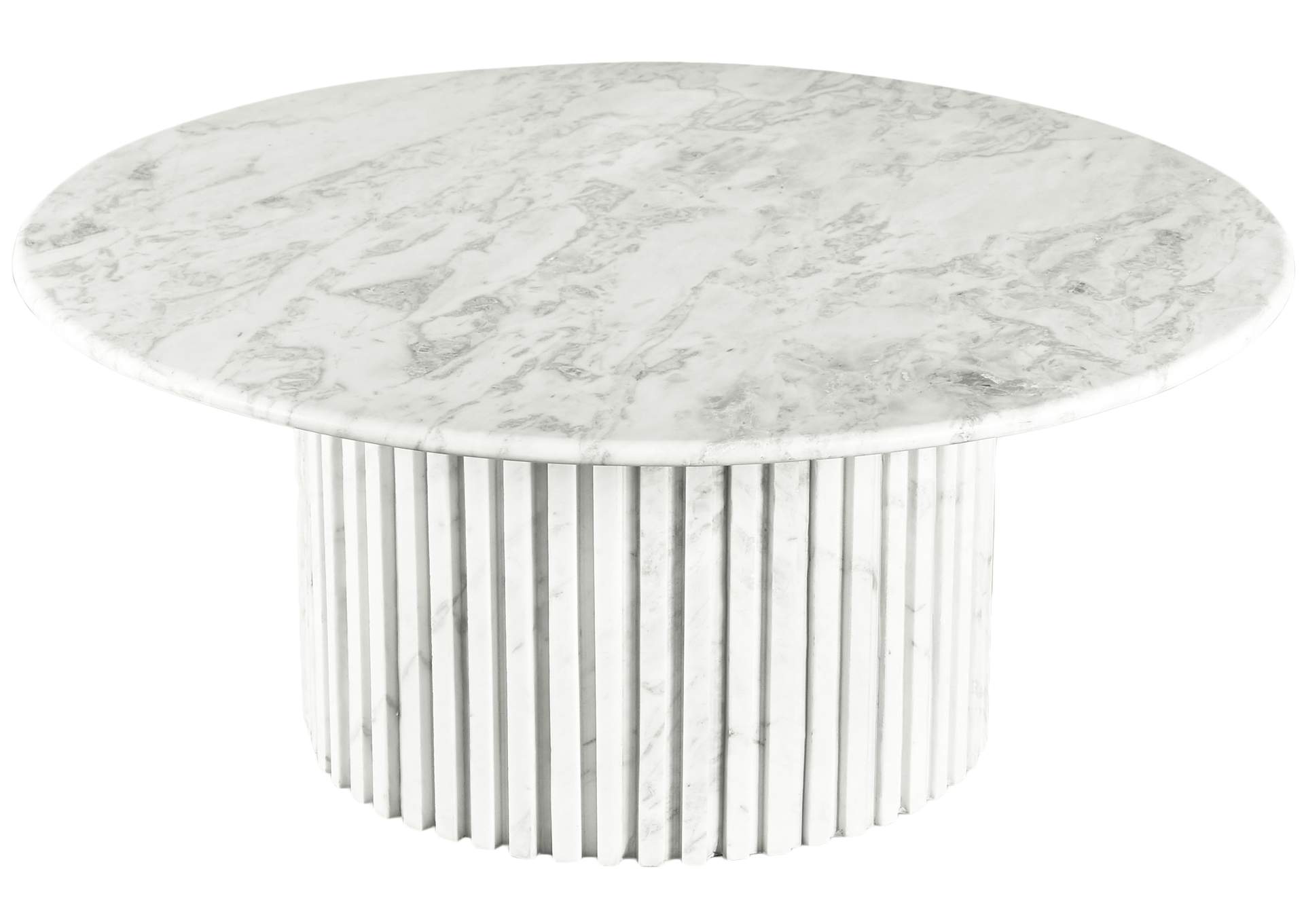 Genoa White Coffee Table,Meridian Furniture