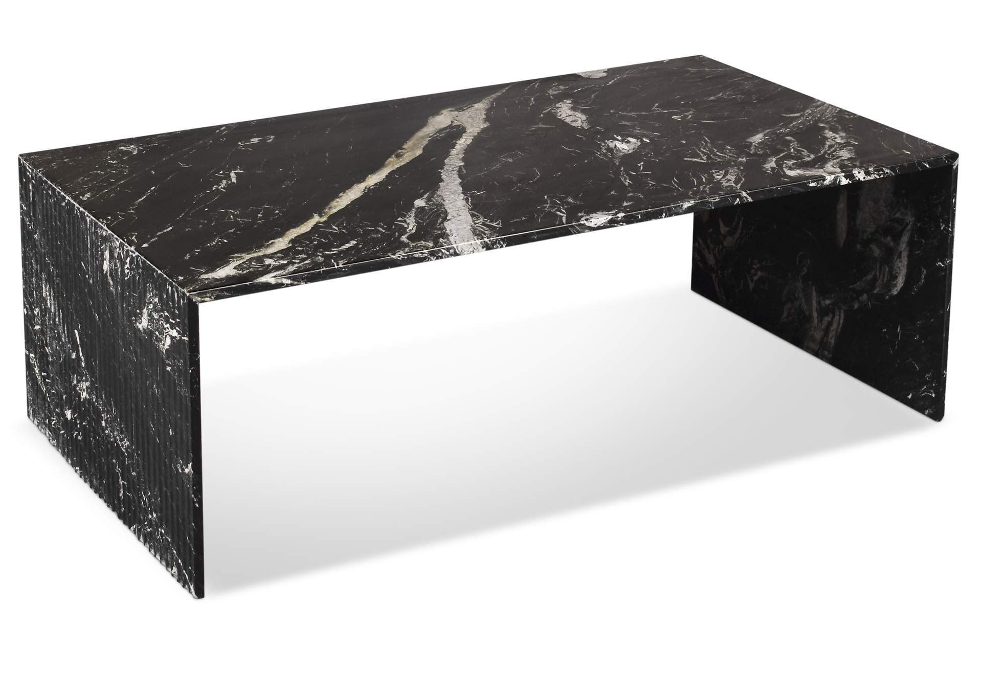 Lucca Black Coffee Table,Meridian Furniture