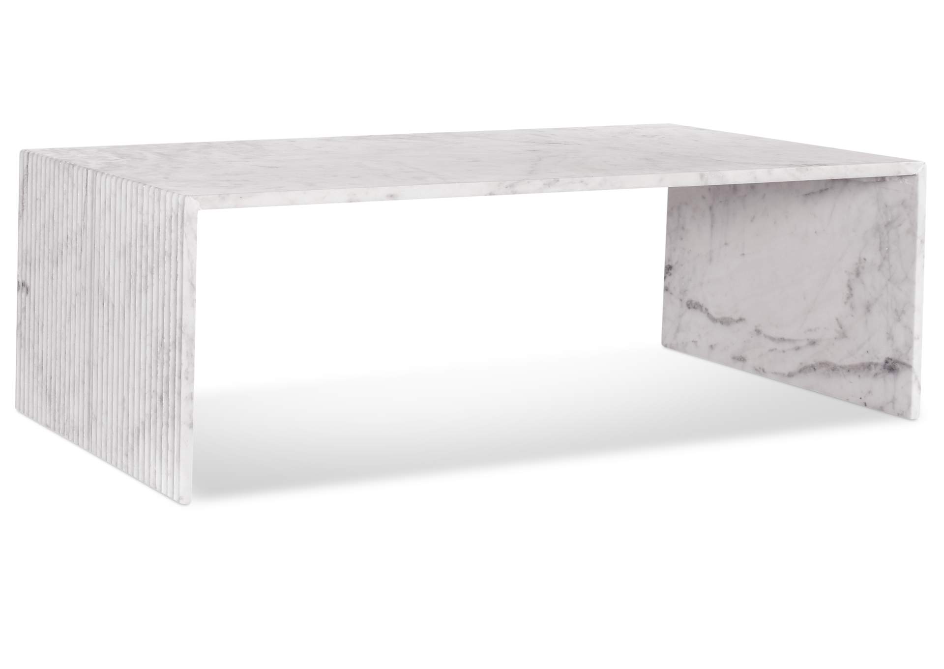 Lucca White Coffee Table,Meridian Furniture