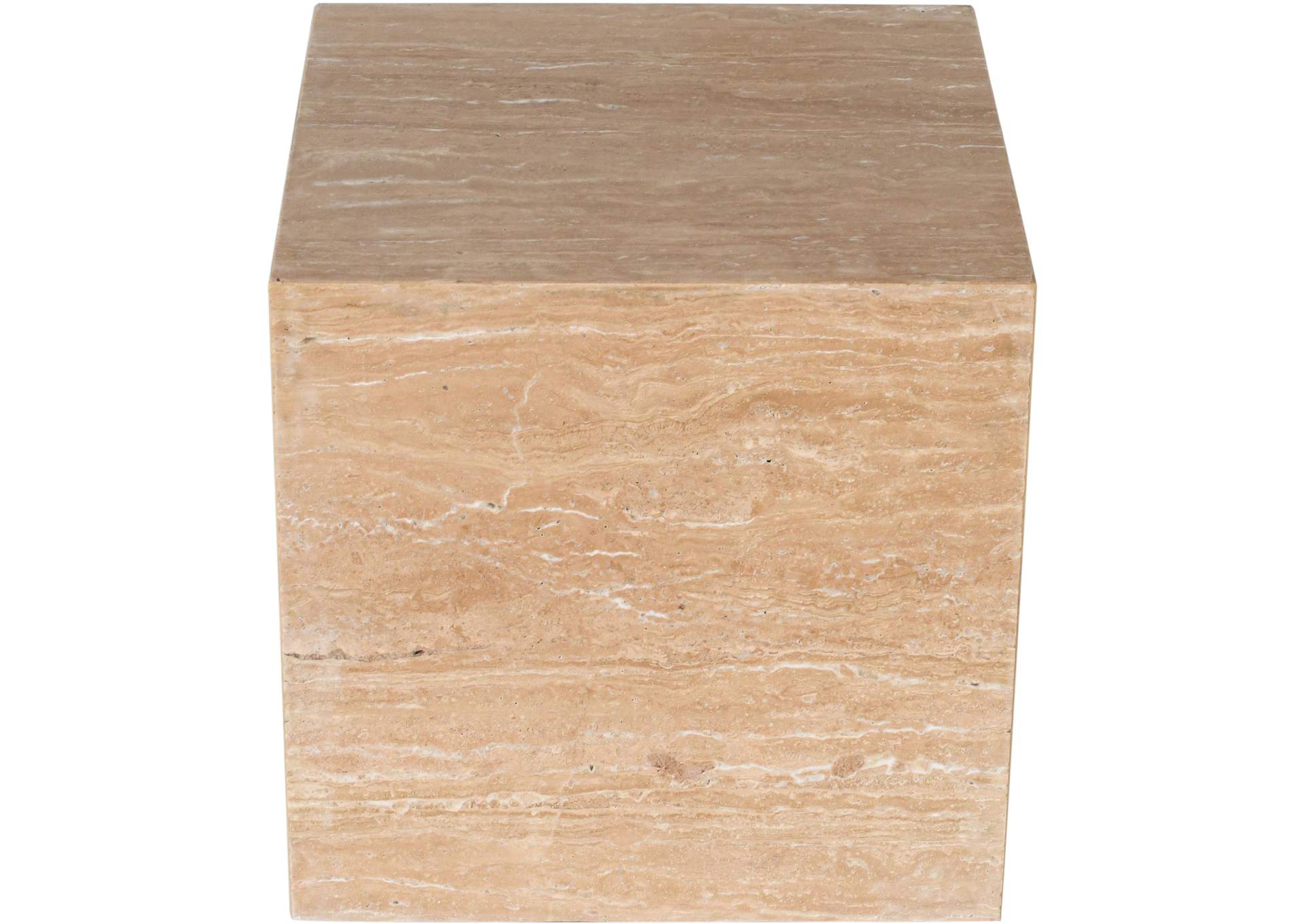 Bolzano Beige End Table,Meridian Furniture