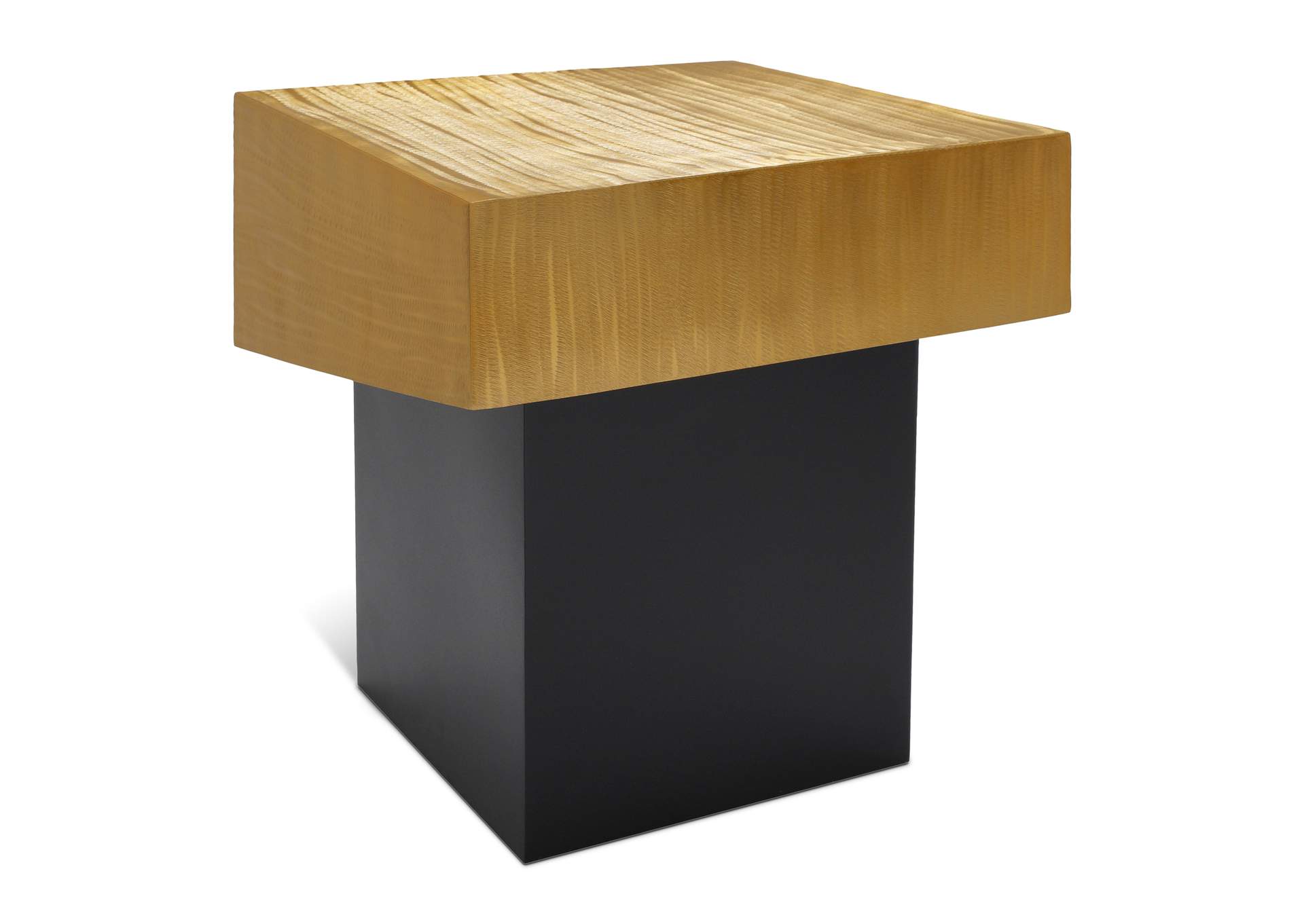 Palladium Gold End Table,Meridian Furniture