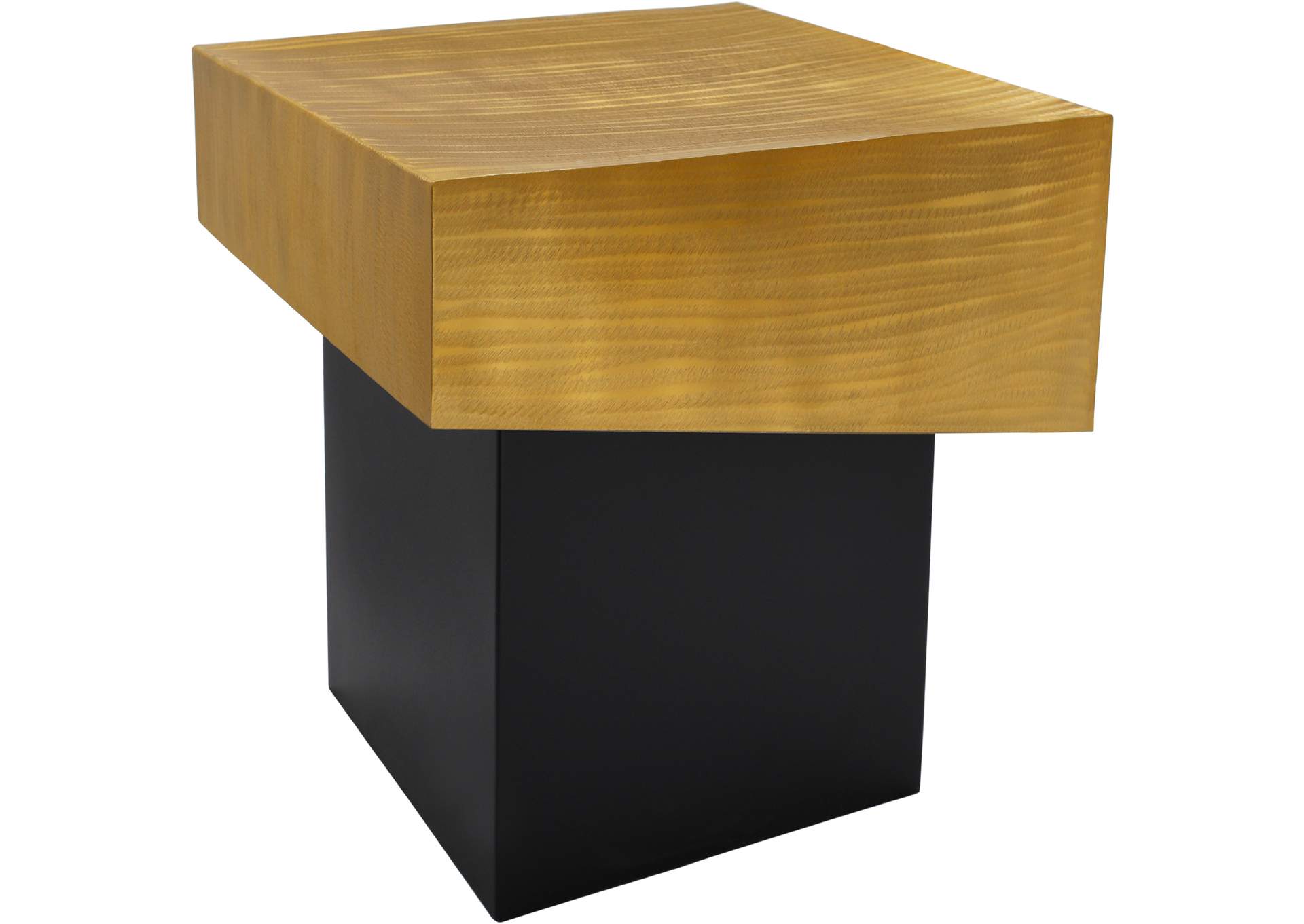 Palladium Gold End Table,Meridian Furniture