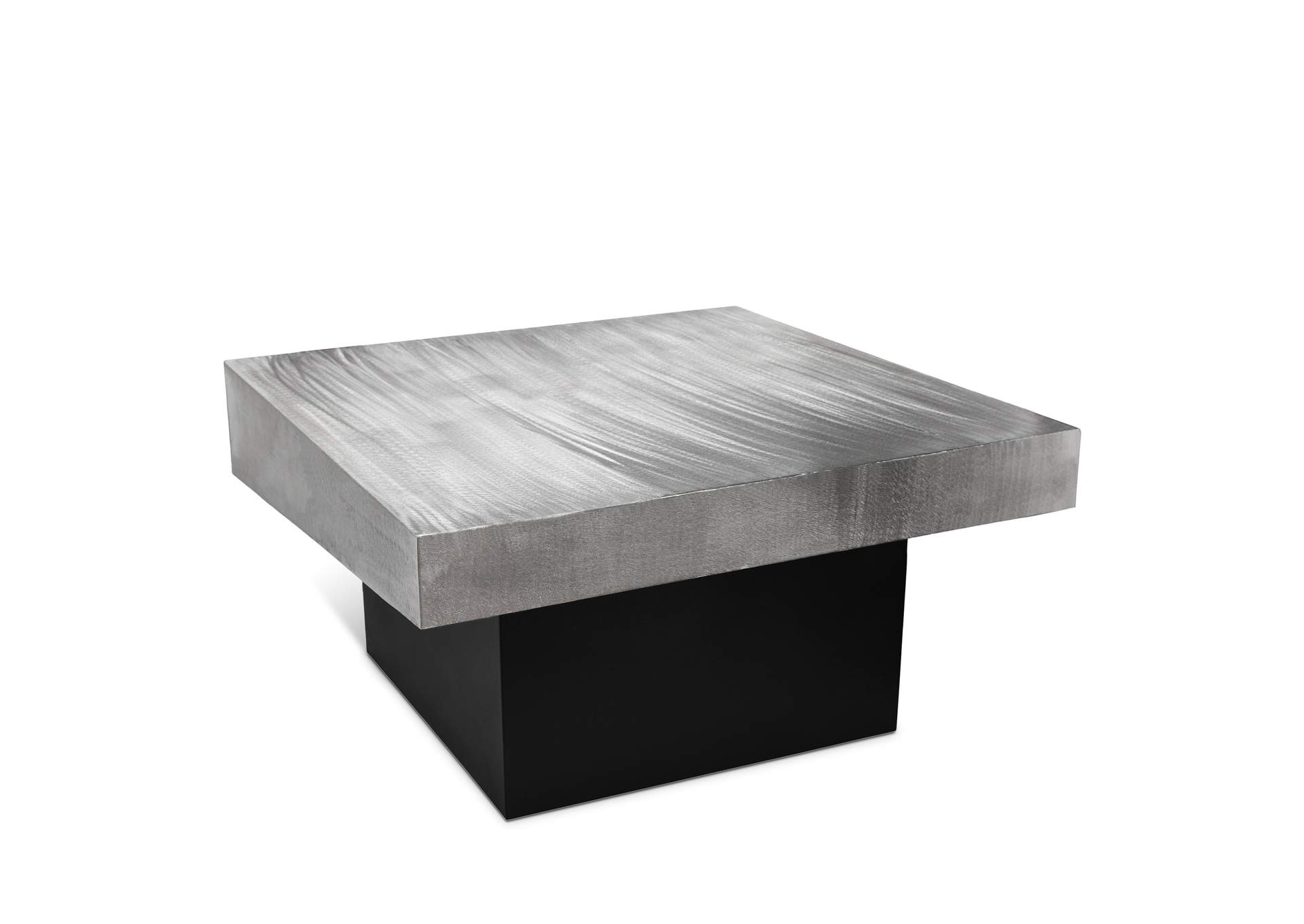 Palladium Silver Coffee Table,Meridian Furniture