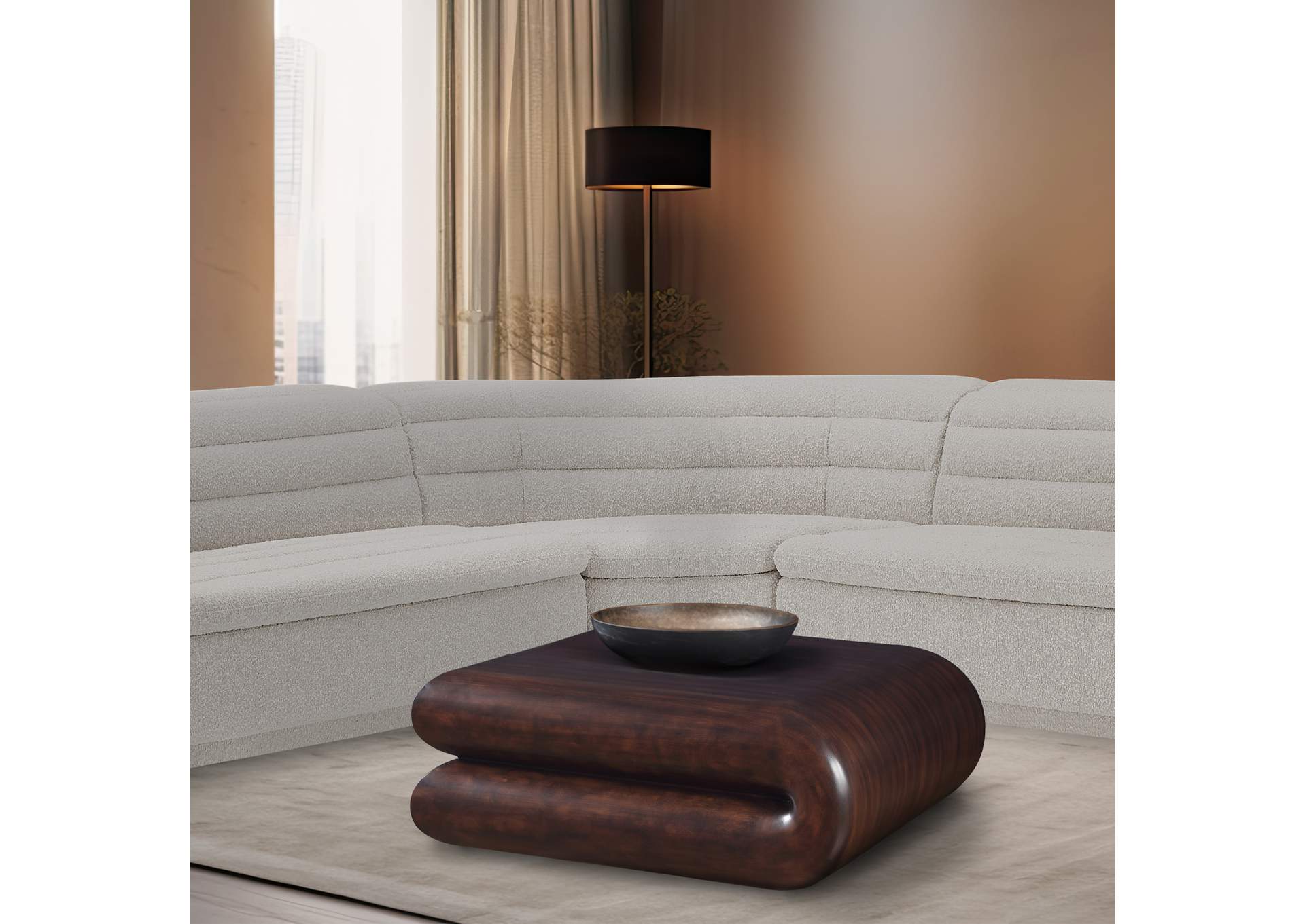 Enigma Brown Coffee Table,Meridian Furniture