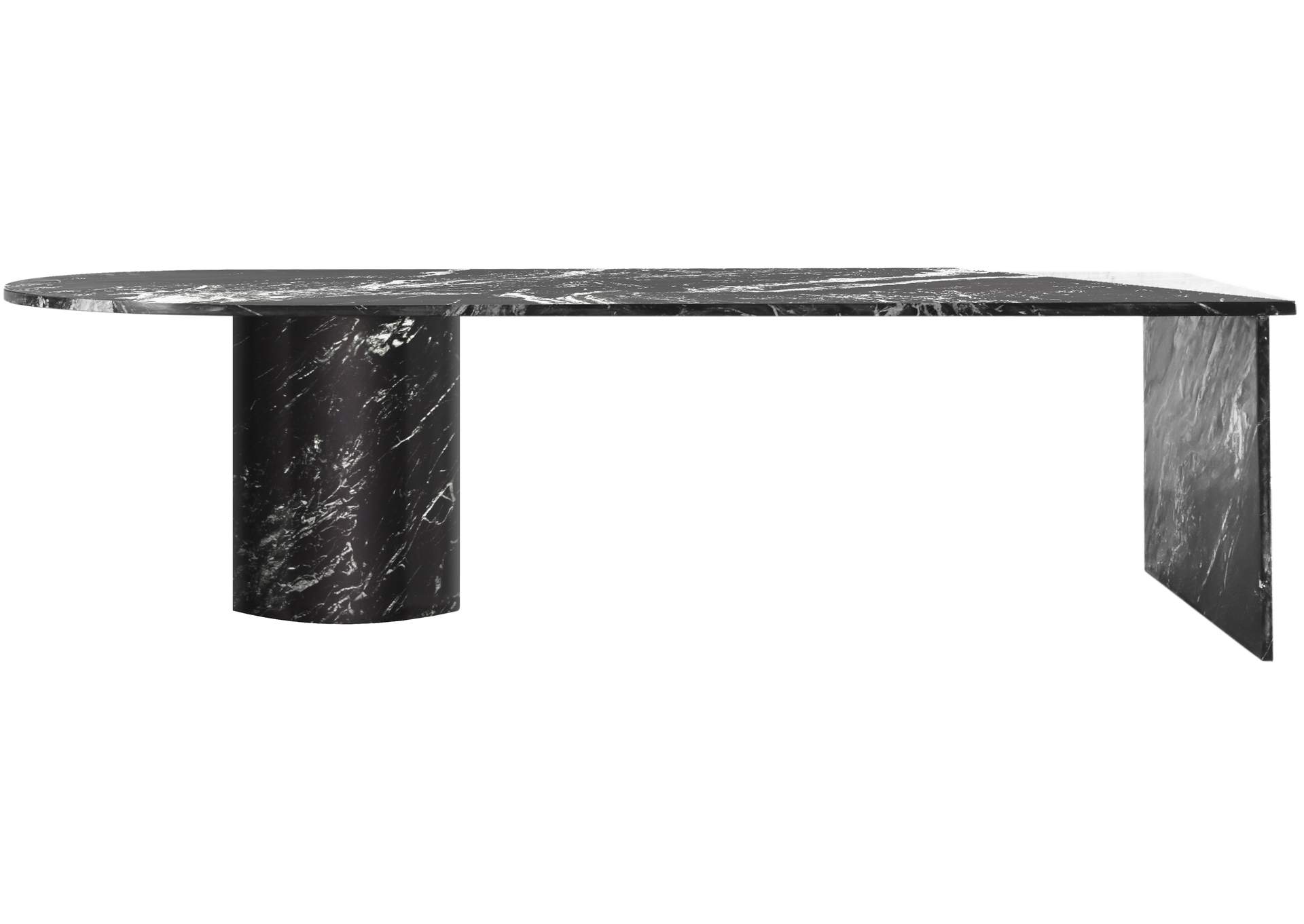 Salerno Black Coffee Table,Meridian Furniture