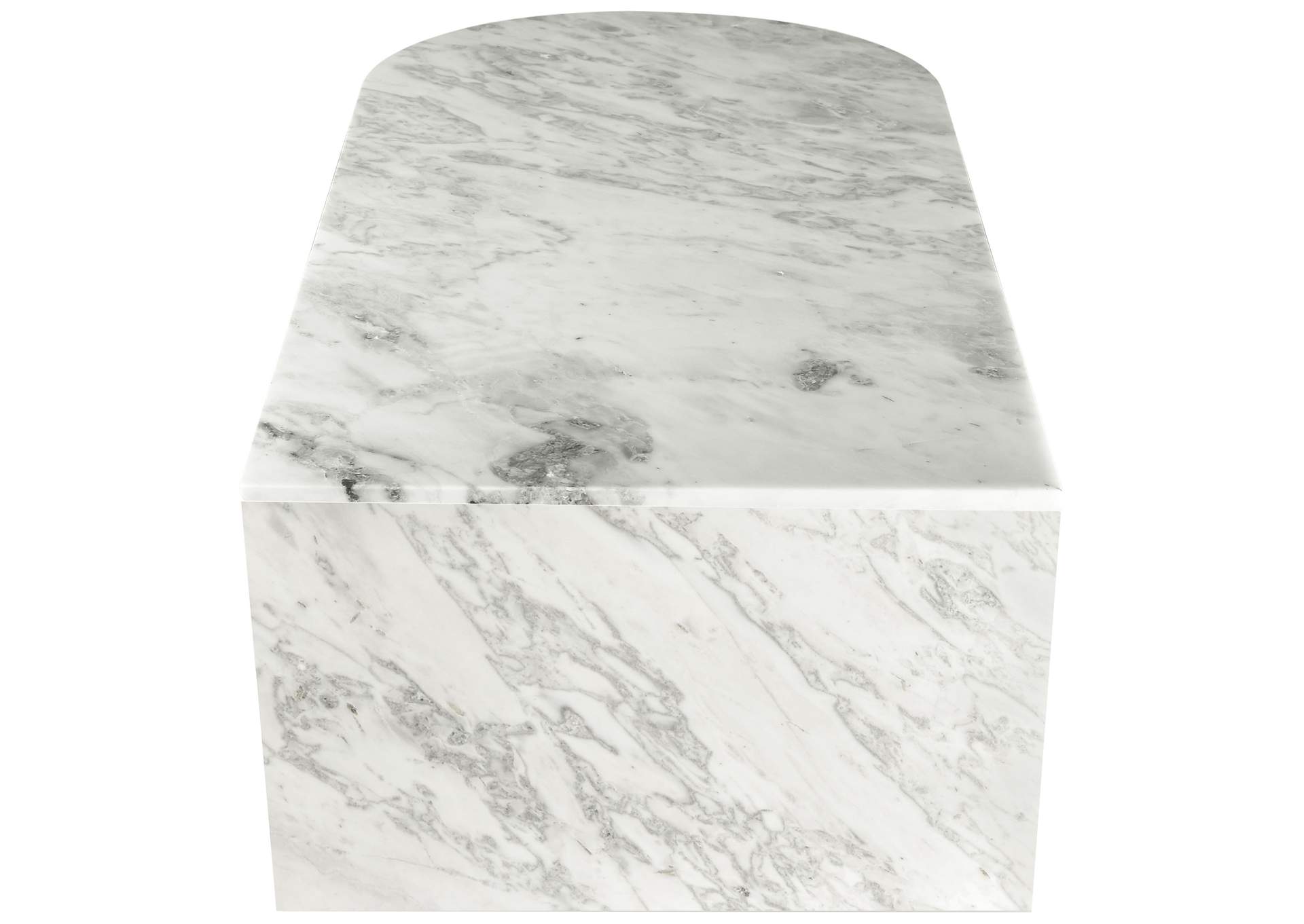 Salerno White Coffee Table,Meridian Furniture