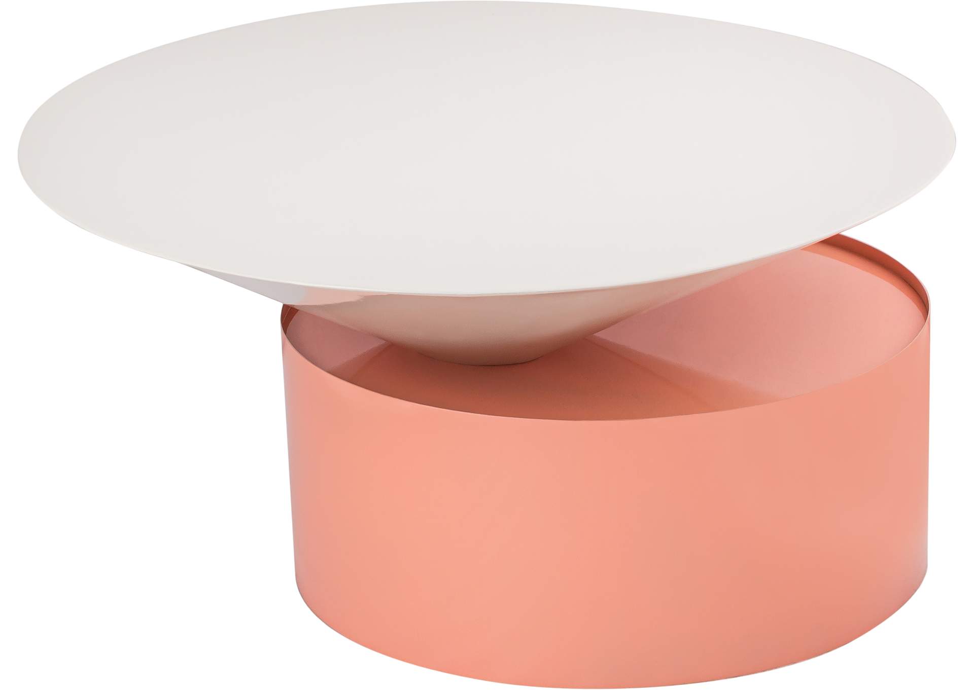 Damon White Coffee Table,Meridian Furniture