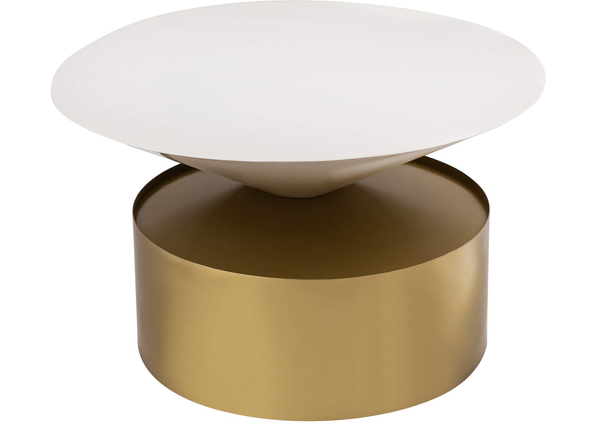 Damon White Coffee Table,Meridian Furniture