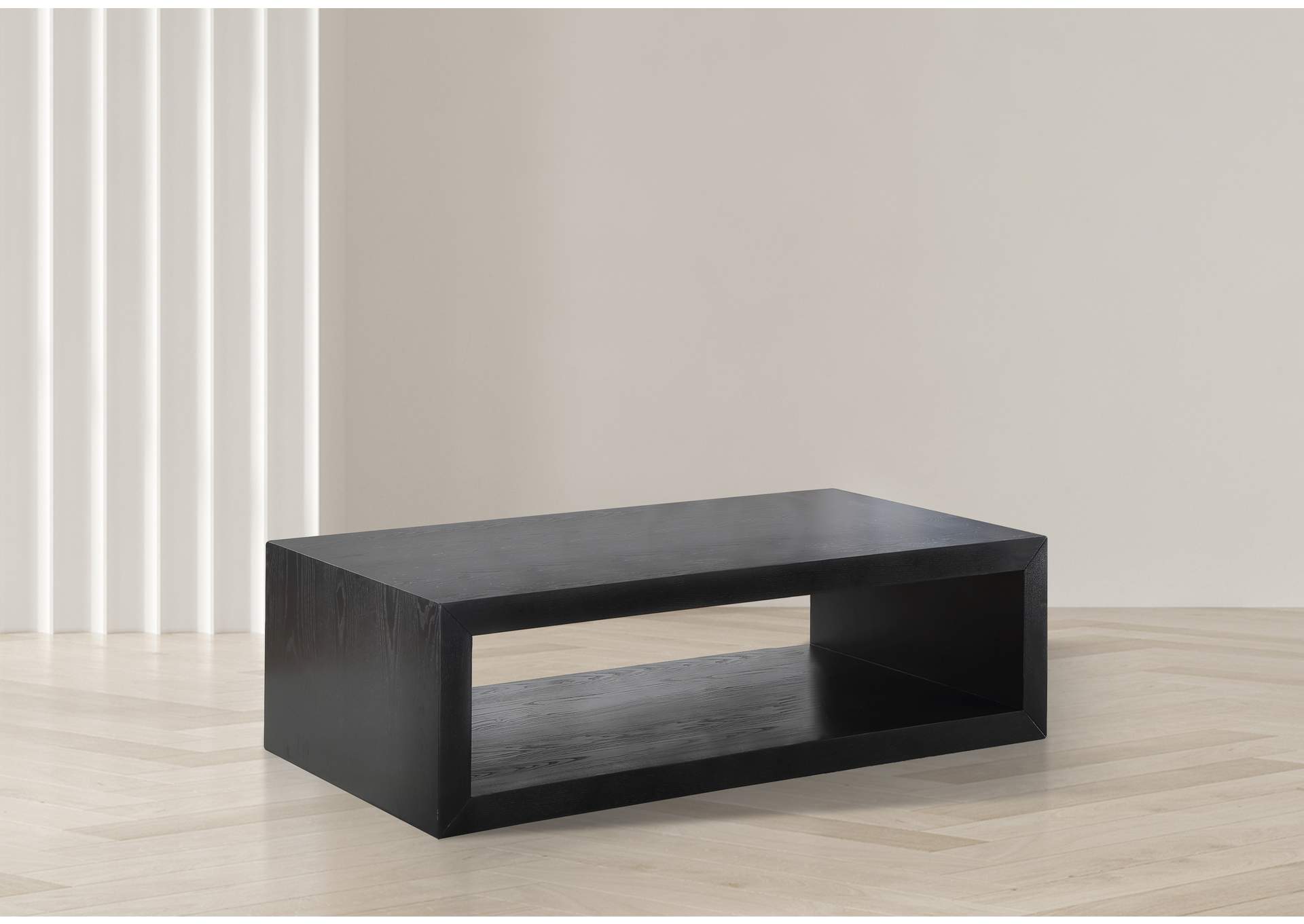 Alma Black Coffee Table,Meridian Furniture