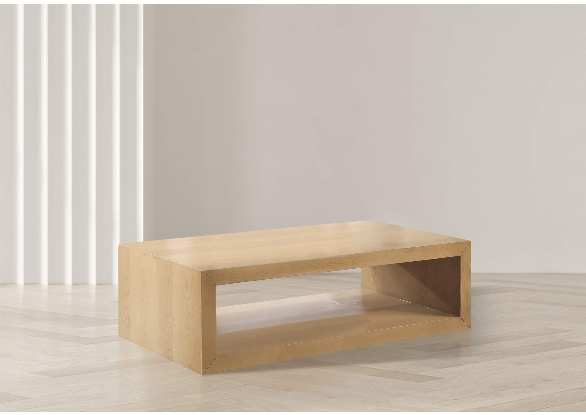 Alma Natural Oak Coffee Table,Meridian Furniture