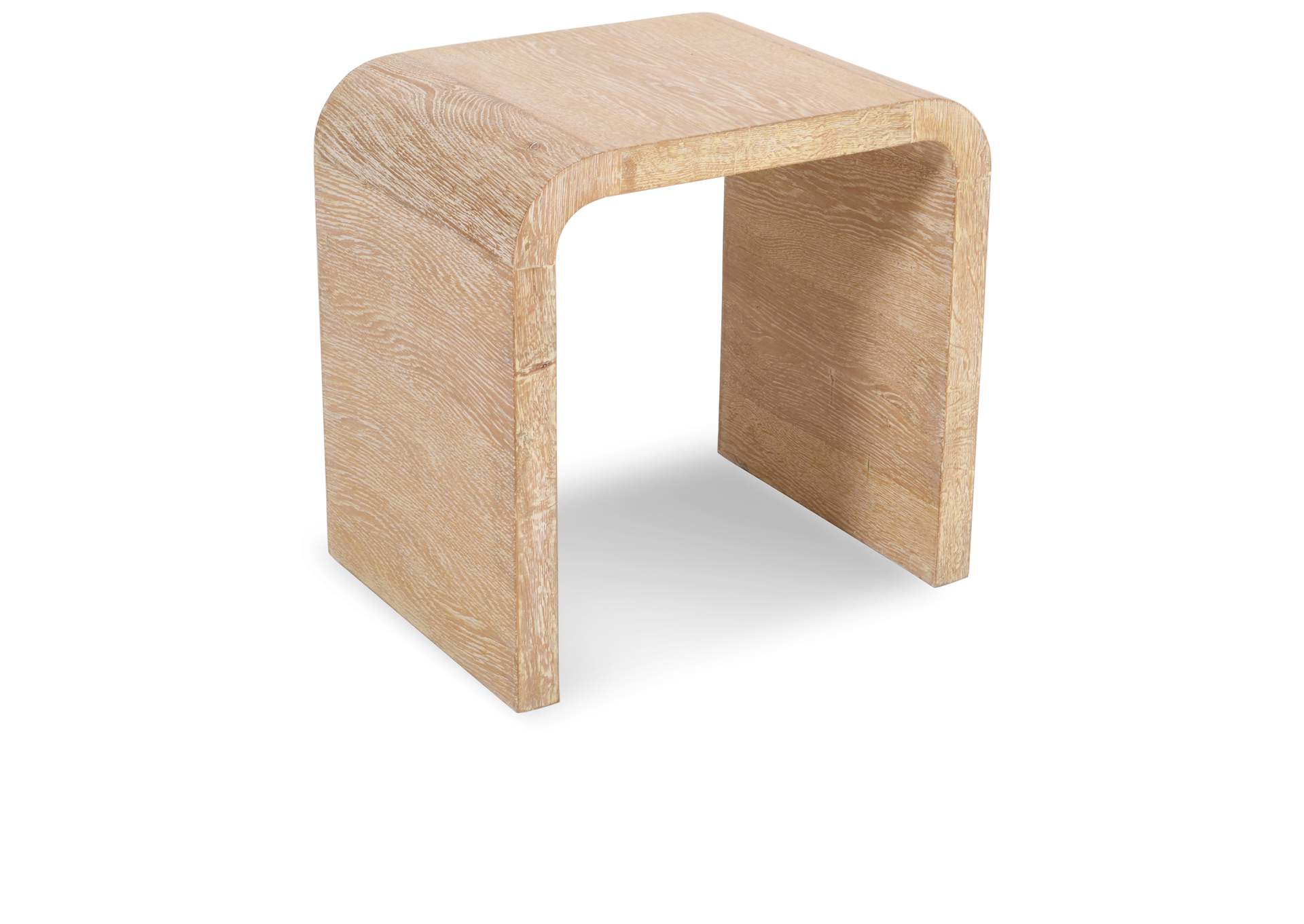 Cresthill White Oak End Table,Meridian Furniture