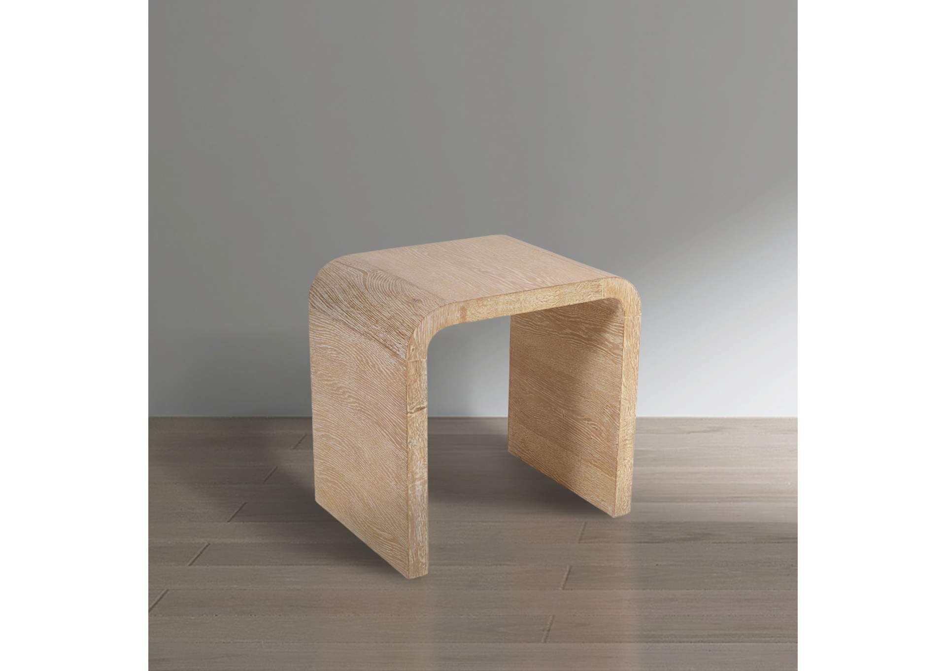 Cresthill White Oak End Table,Meridian Furniture