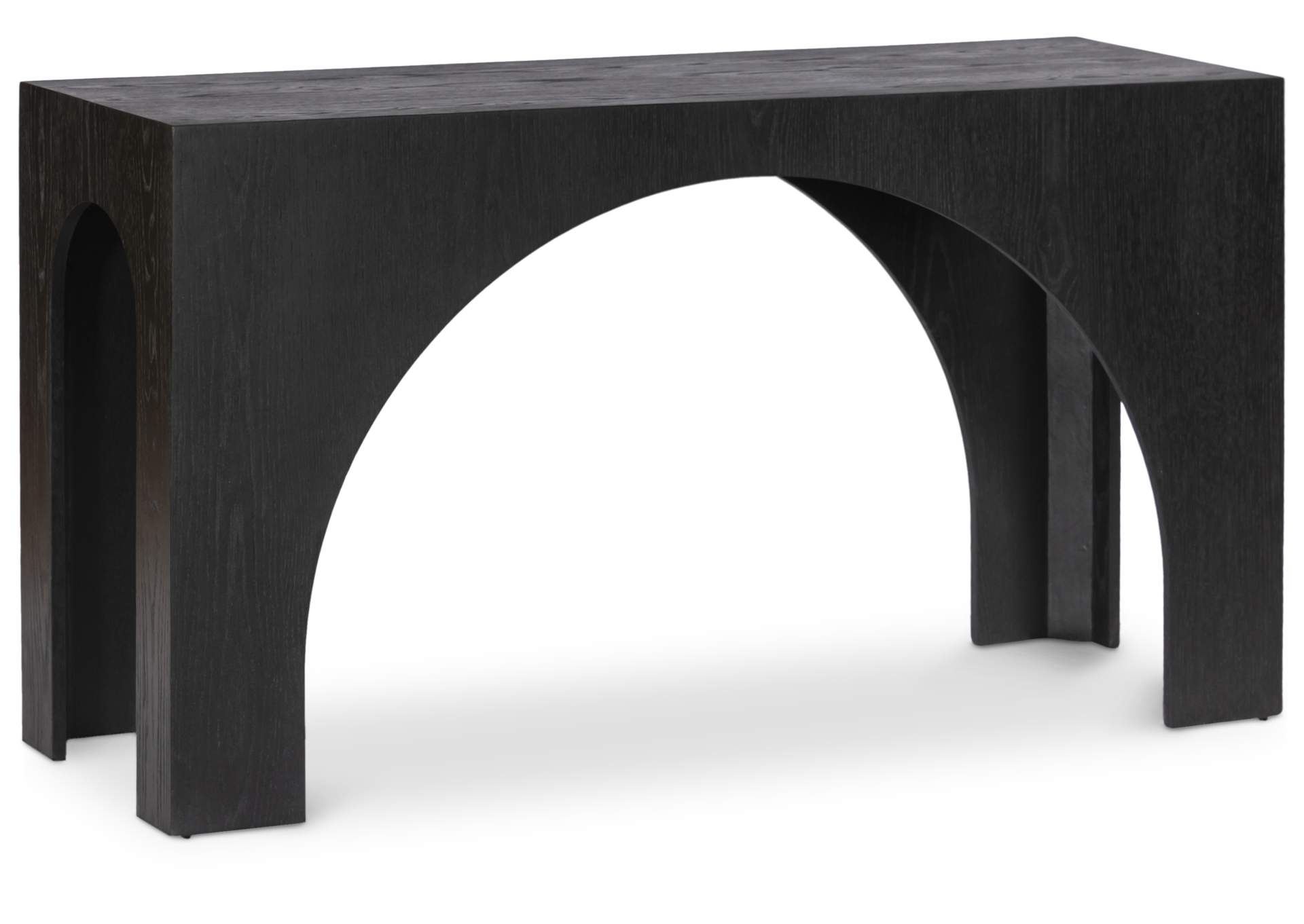 Arch Black Console Table,Meridian Furniture