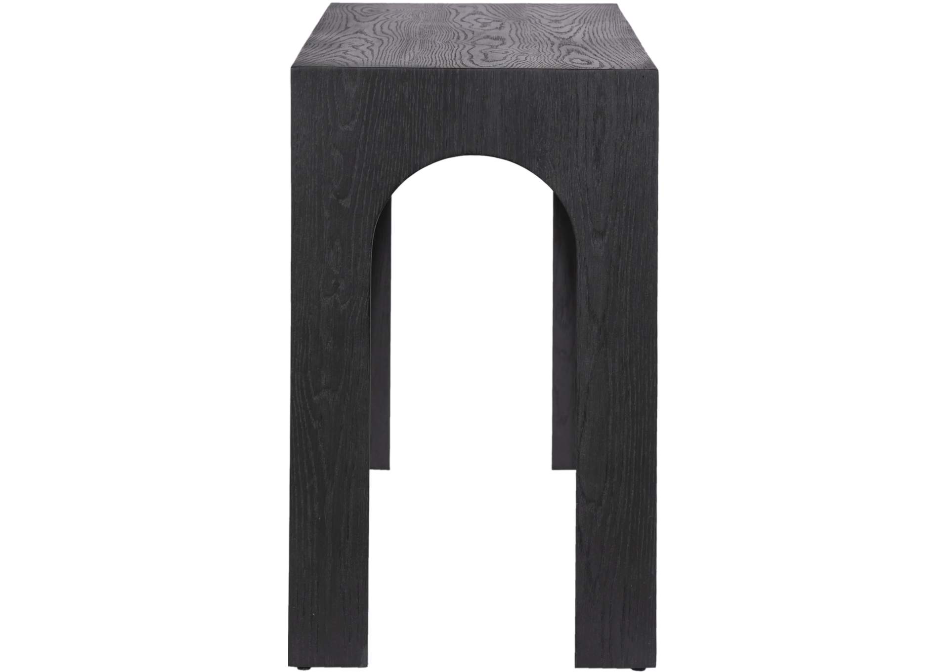 Arch Black Console Table,Meridian Furniture