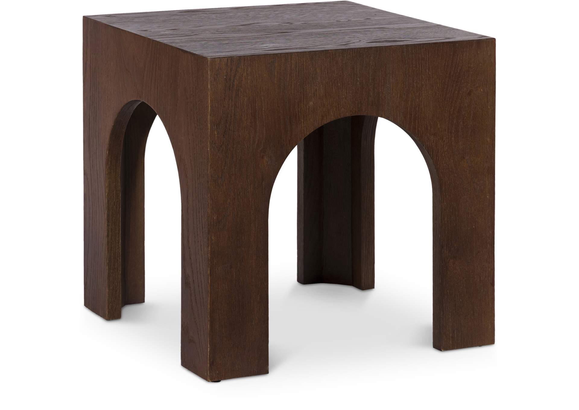 Arch Brown End Table,Meridian Furniture