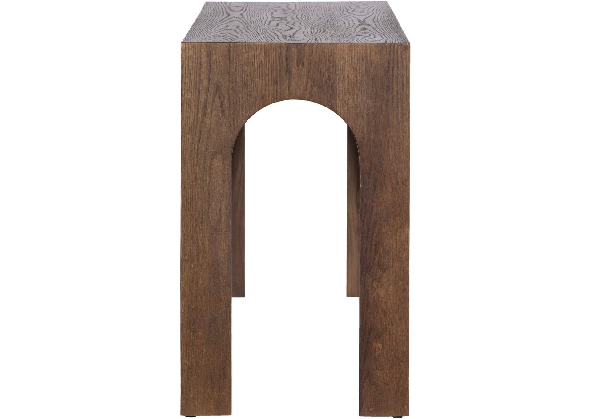 Arch Brown Console Table,Meridian Furniture