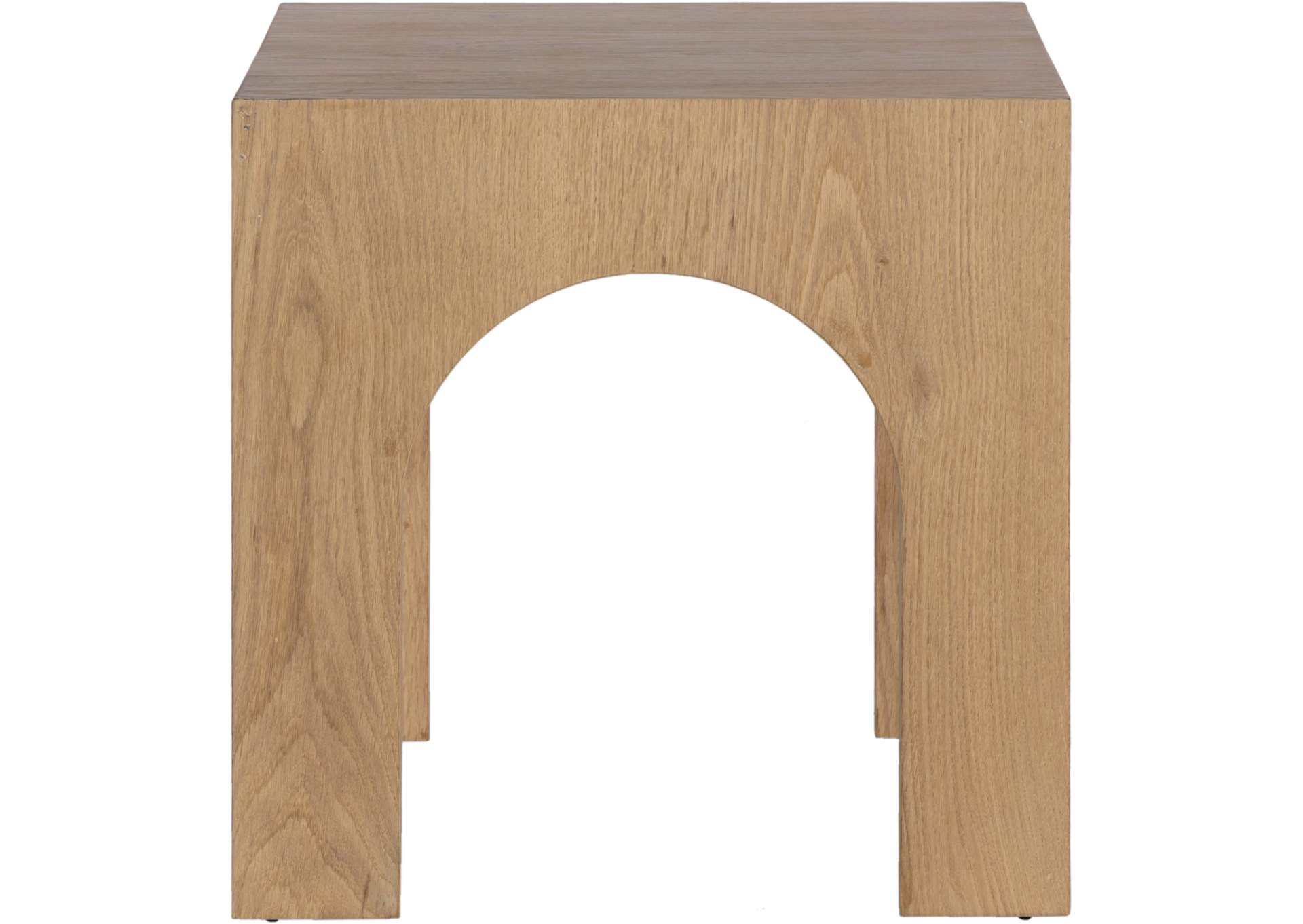 Arch Oak End Table,Meridian Furniture