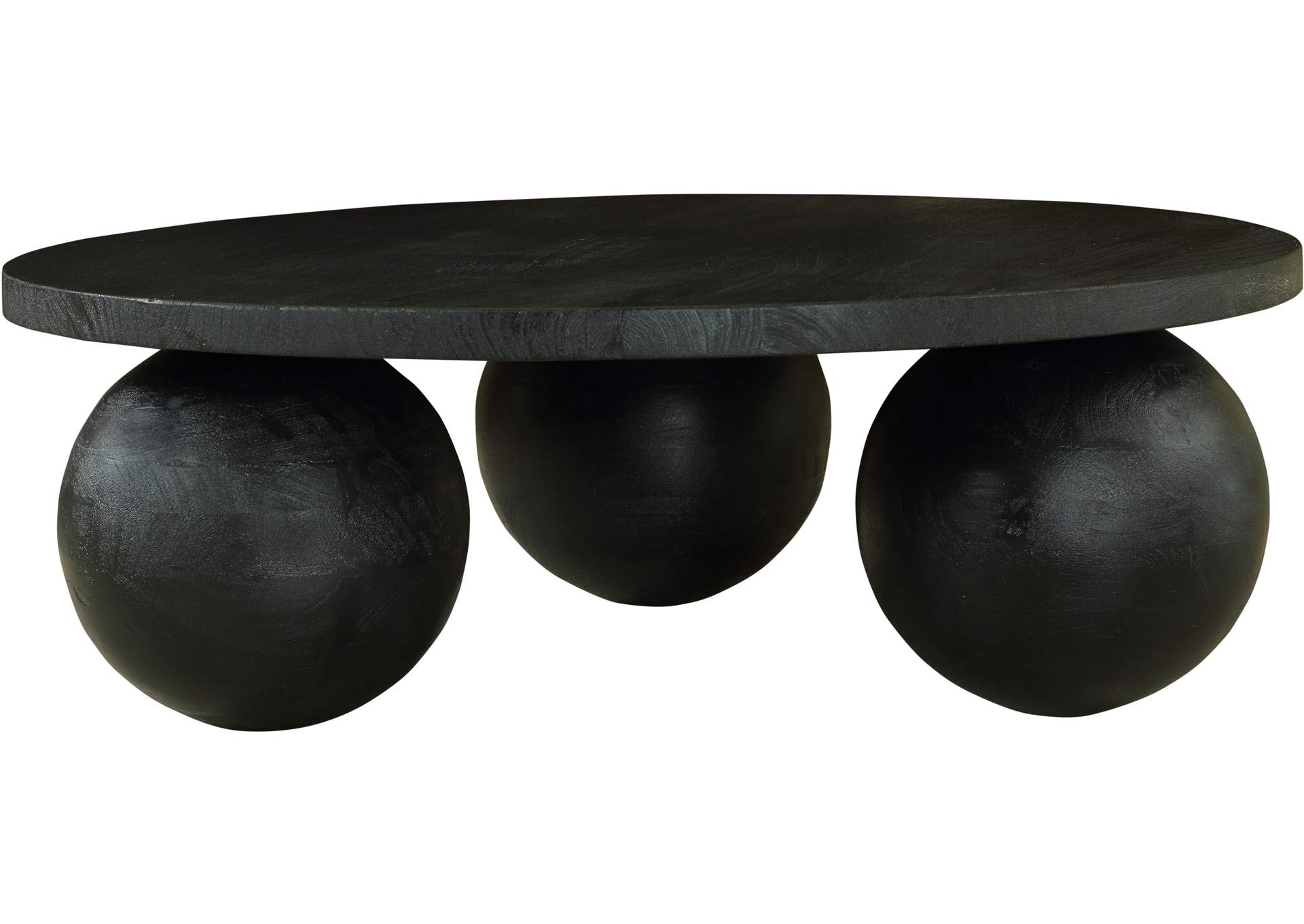 Spherical Black Coffee Table,Meridian Furniture