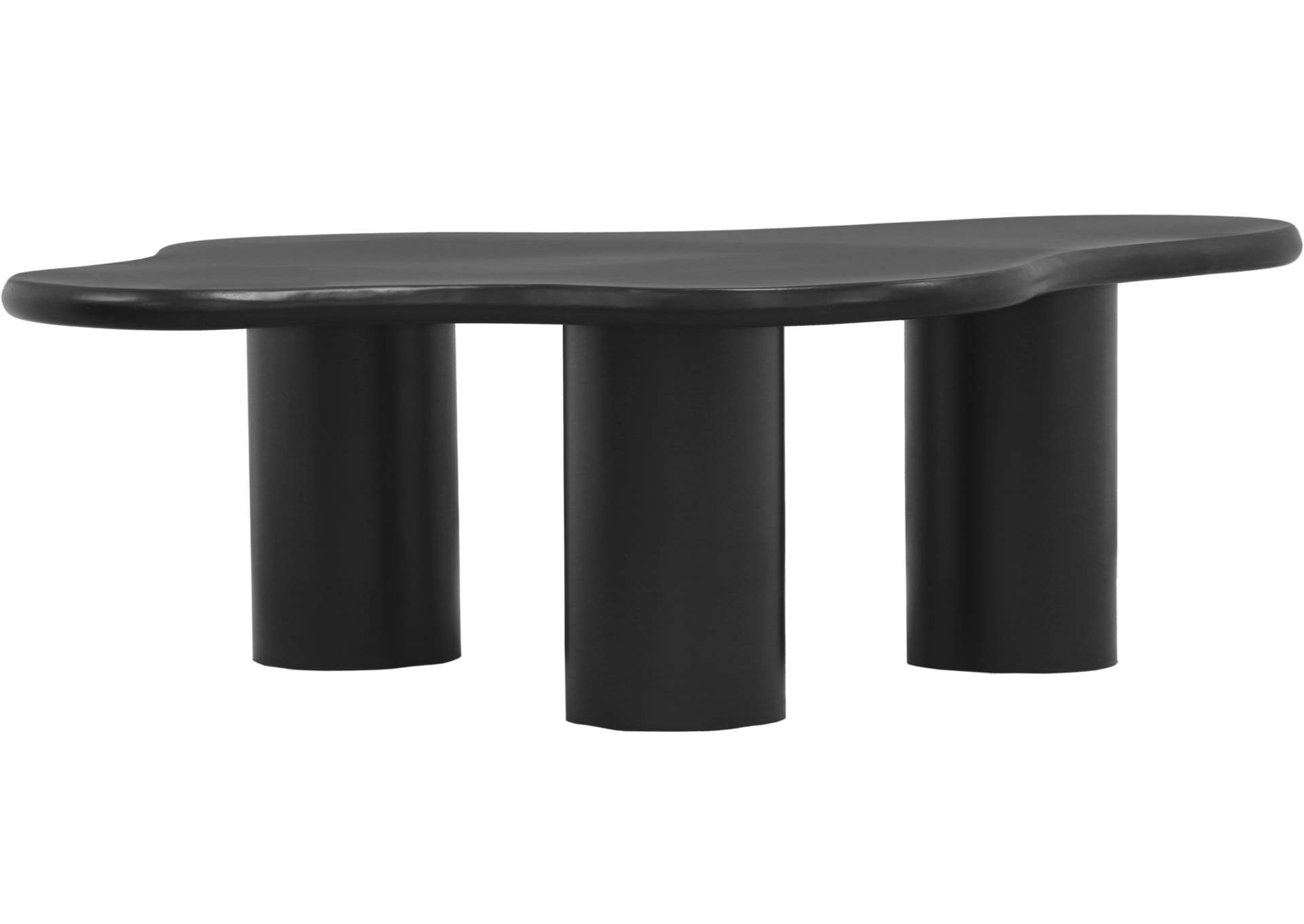 Romaine Black Coffee Table,Meridian Furniture
