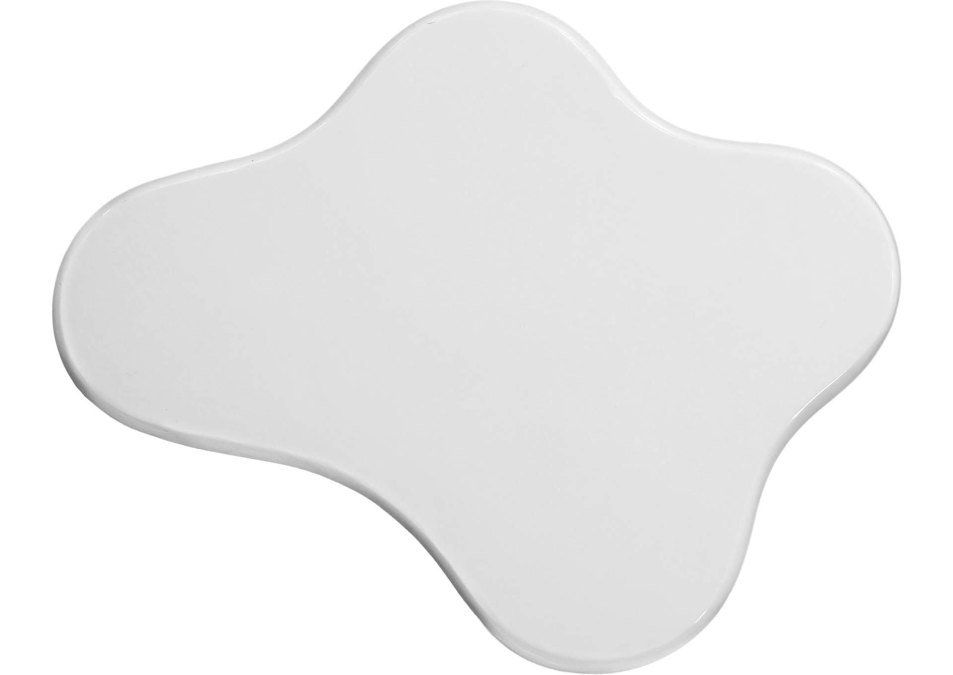 Romaine White Coffee Table,Meridian Furniture