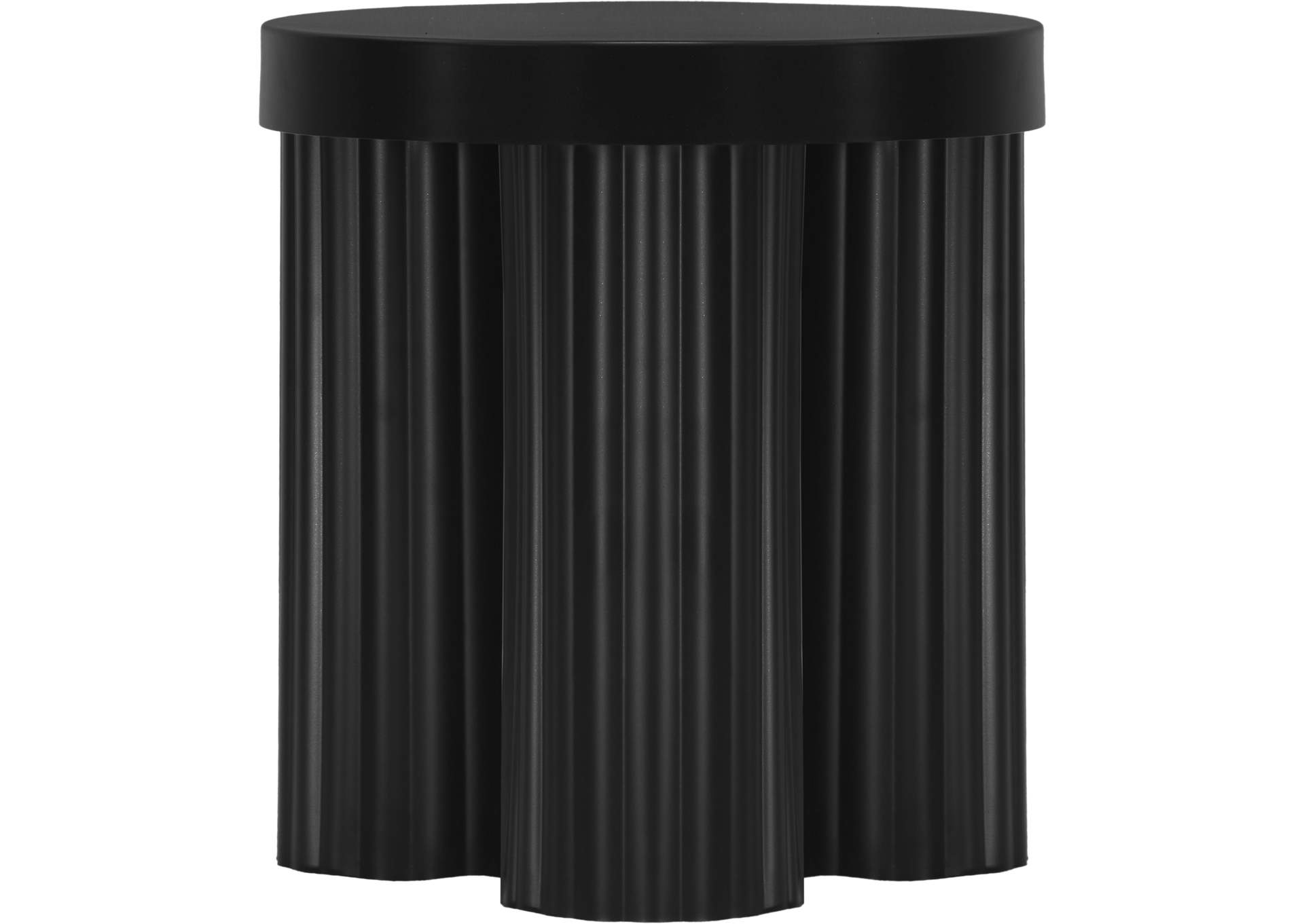 Rhodes Black End Table,Meridian Furniture