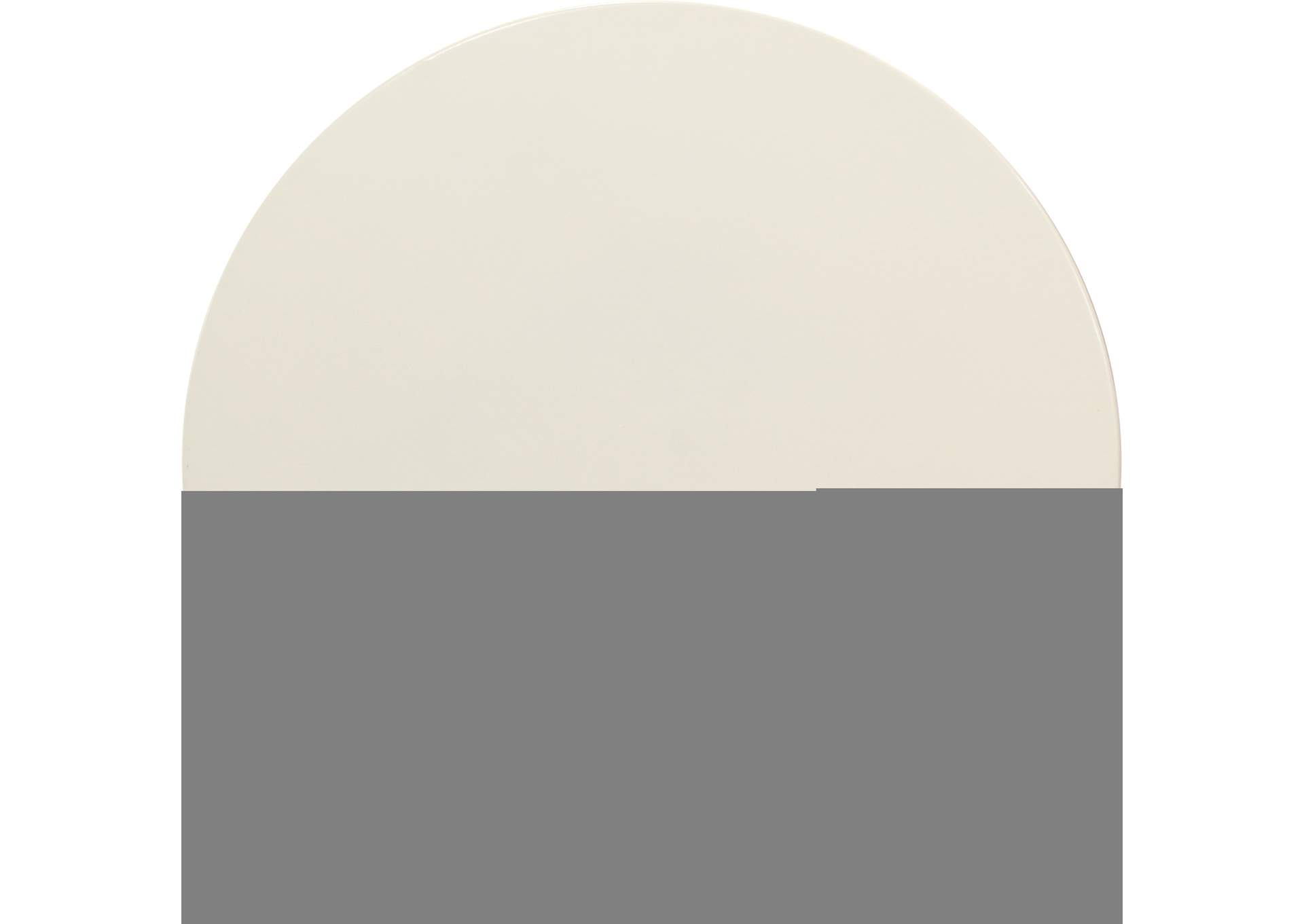 Rhodes Cream End Table,Meridian Furniture