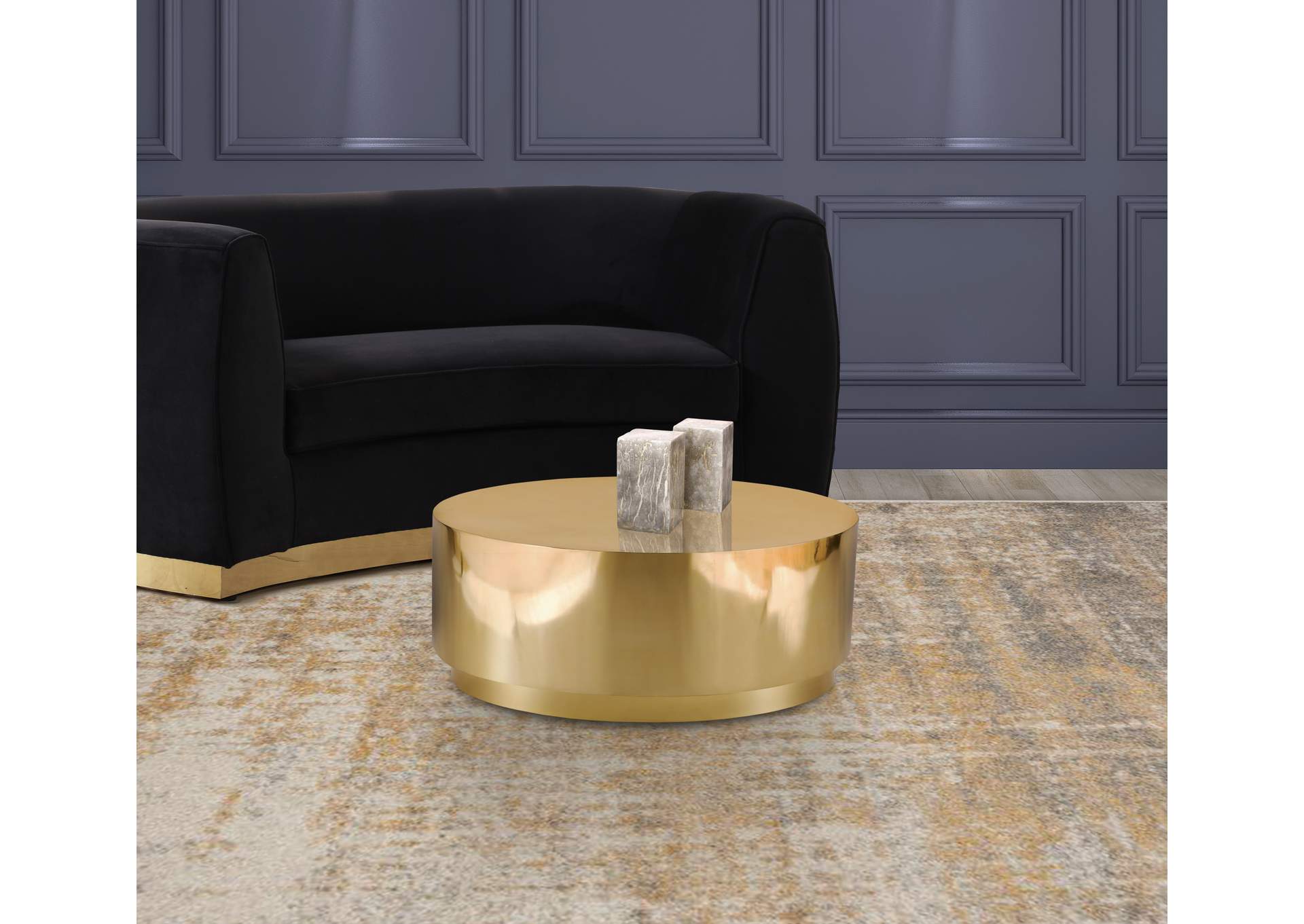 Jazzy Gold Coffee Table,Meridian Furniture