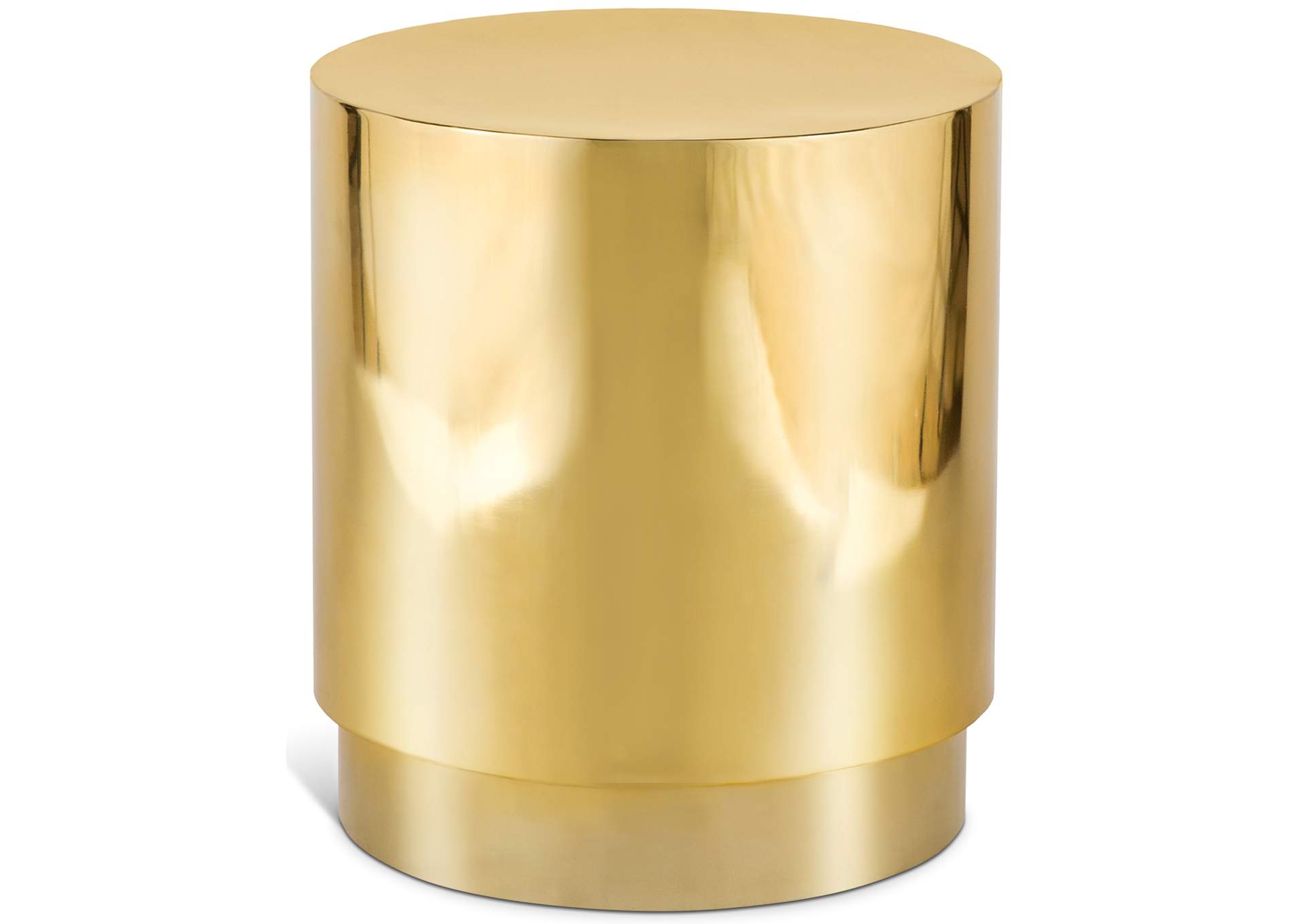 Jazzy Gold End Table,Meridian Furniture