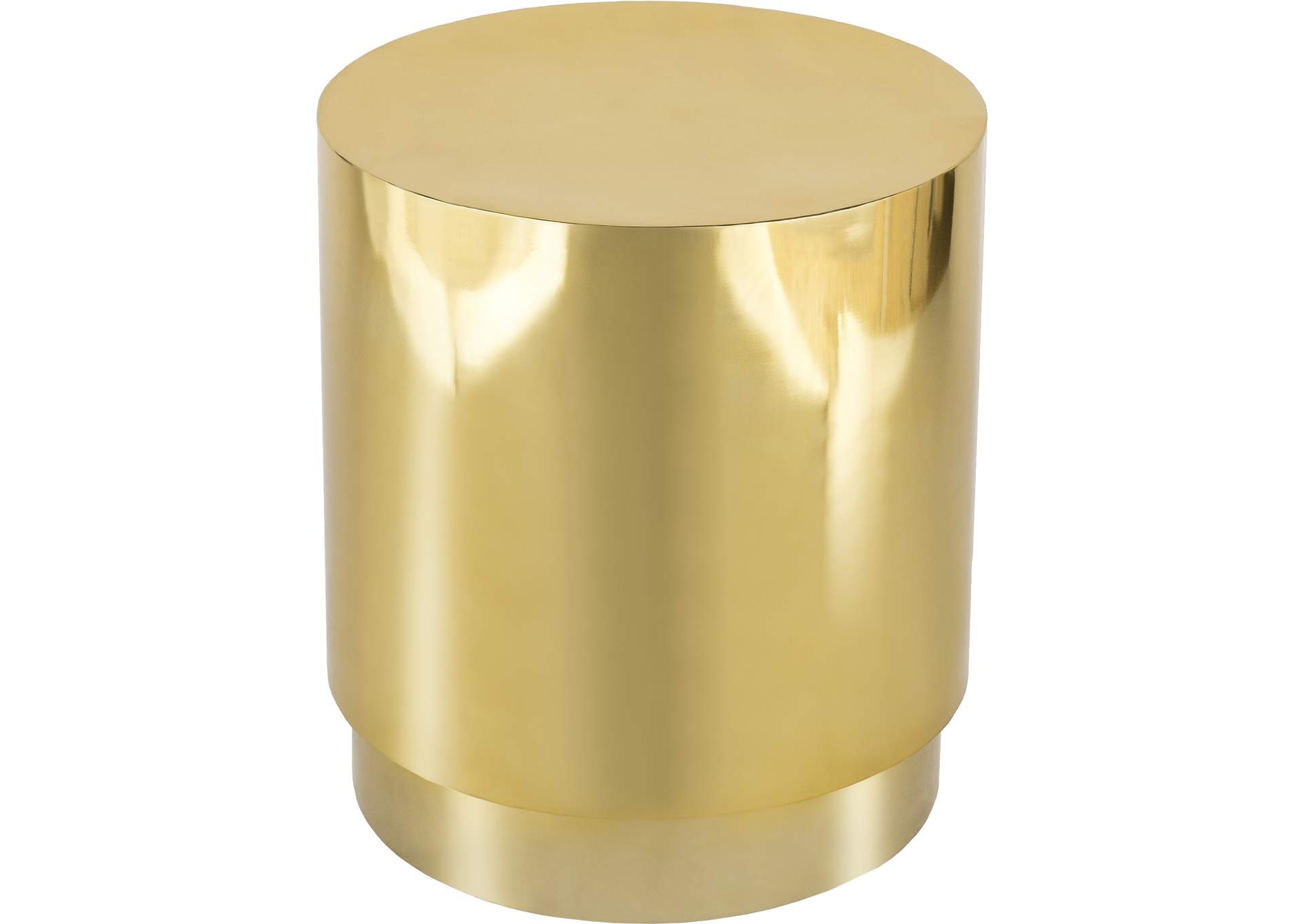 Jazzy Gold End Table,Meridian Furniture