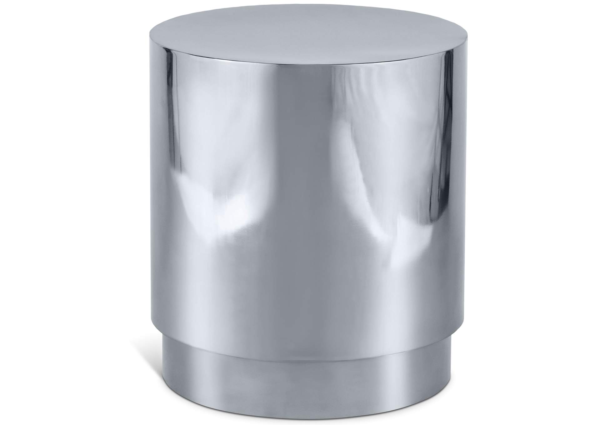 Jazzy Silver End Table,Meridian Furniture