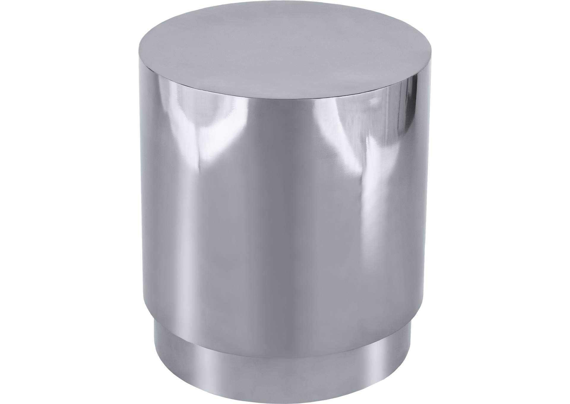 Jazzy Silver End Table,Meridian Furniture