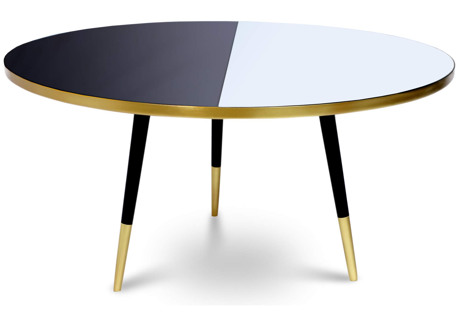 Reflection Gold - Black Coffee Table,Meridian Furniture