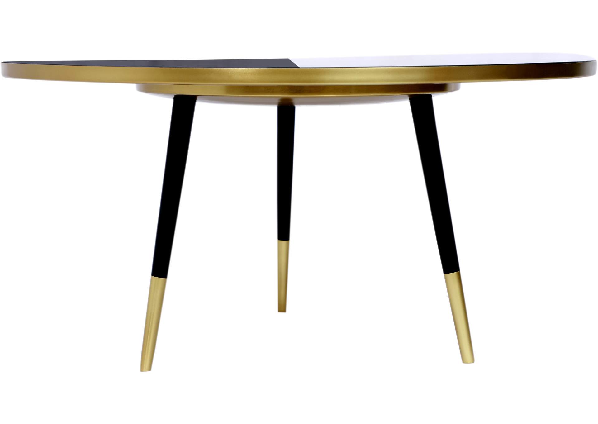 Reflection Gold - Black Coffee Table,Meridian Furniture