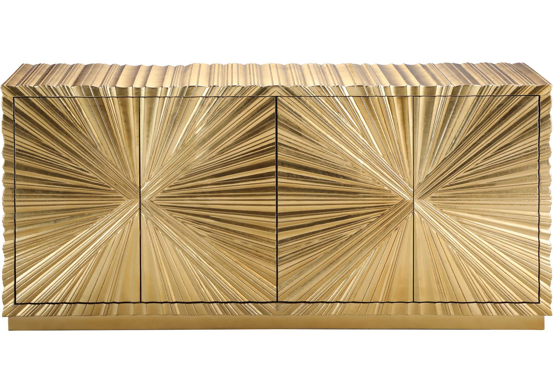 Golda Gold Leaf Sideboard - Buffet,Meridian Furniture