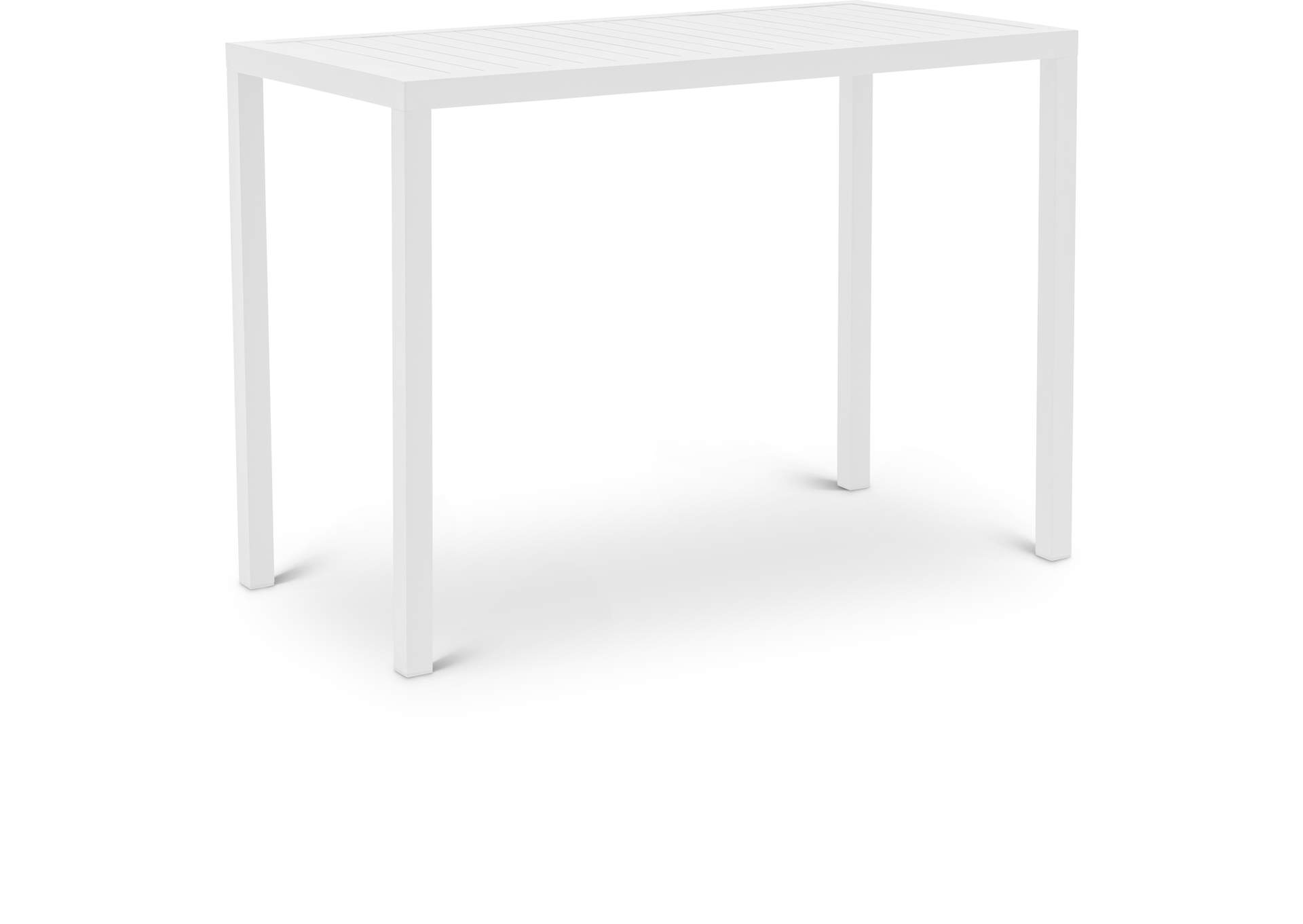 Maldives Outdoor Patio Rectangle Bar Table,Meridian Furniture