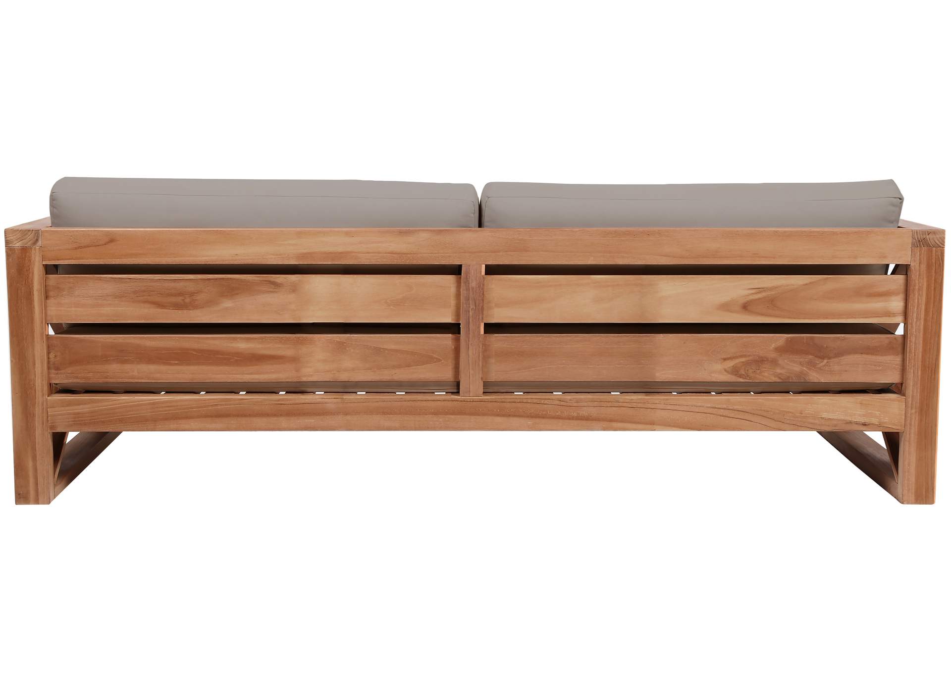 Anguilla Grey Water Resistant Fabric Outdoor Sofa,Meridian Furniture