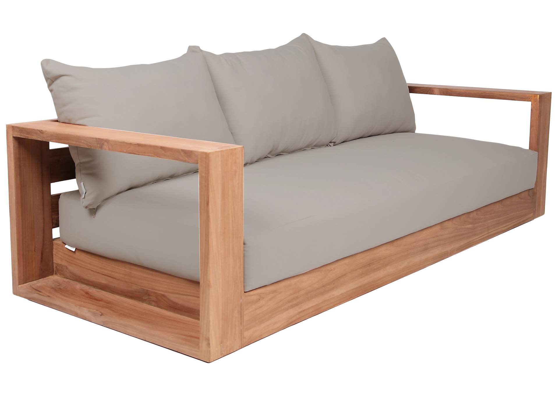 Tulum Grey Water Resistant Fabric Outdoor Sofa,Meridian Furniture