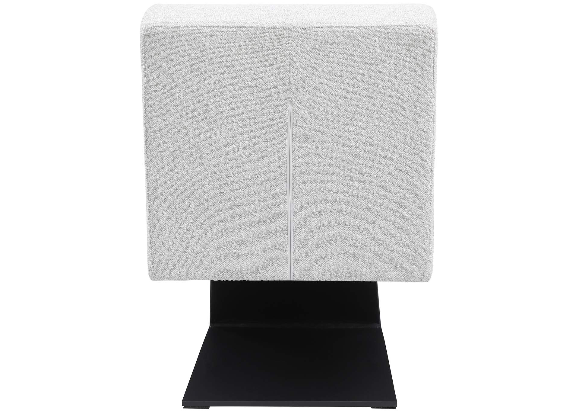 Zeal Cream Boucle Fabric Accent Chair,Meridian Furniture